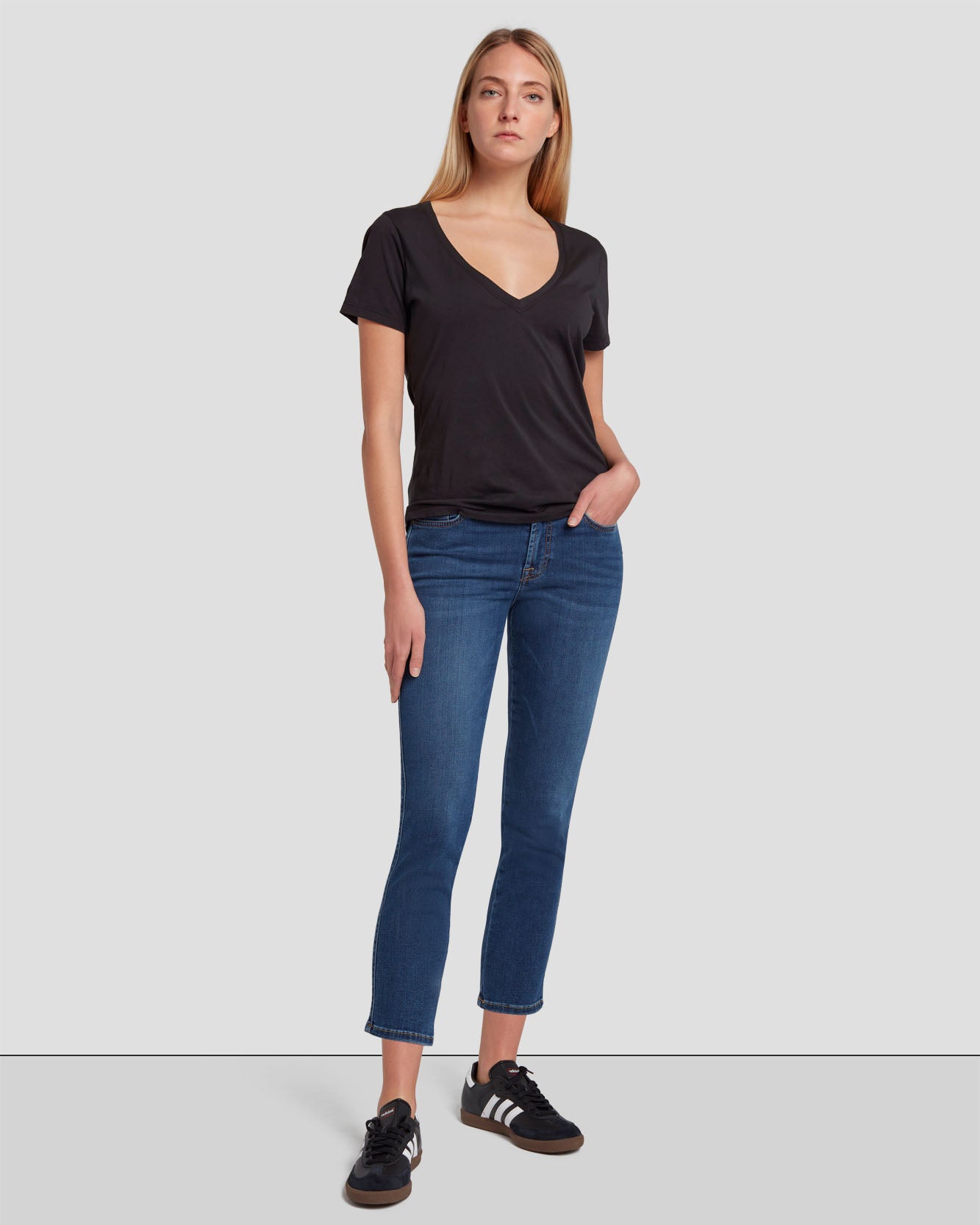 B(air) Kimmie Cropped Straight in Duchess