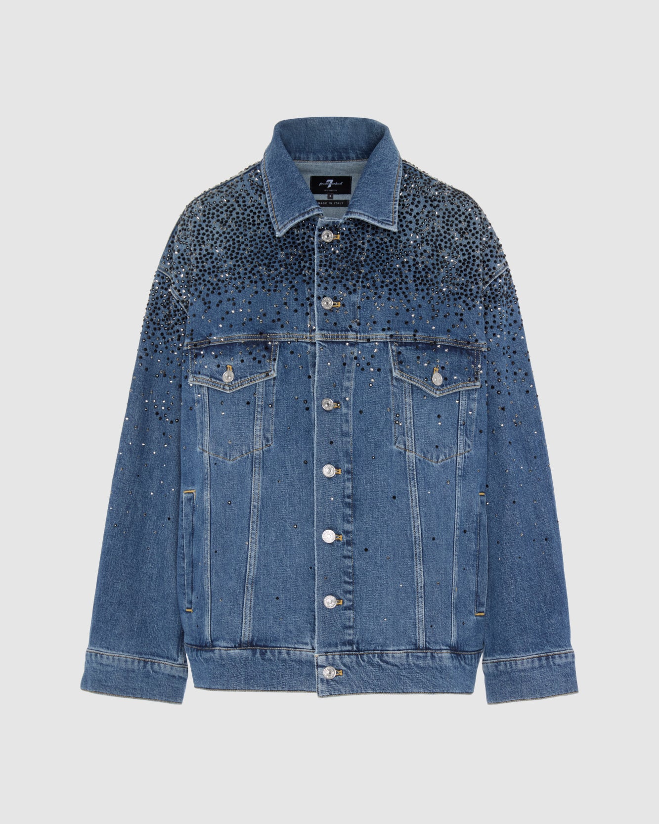 Oli Crystal Oversized Trucker Jacket in Candy