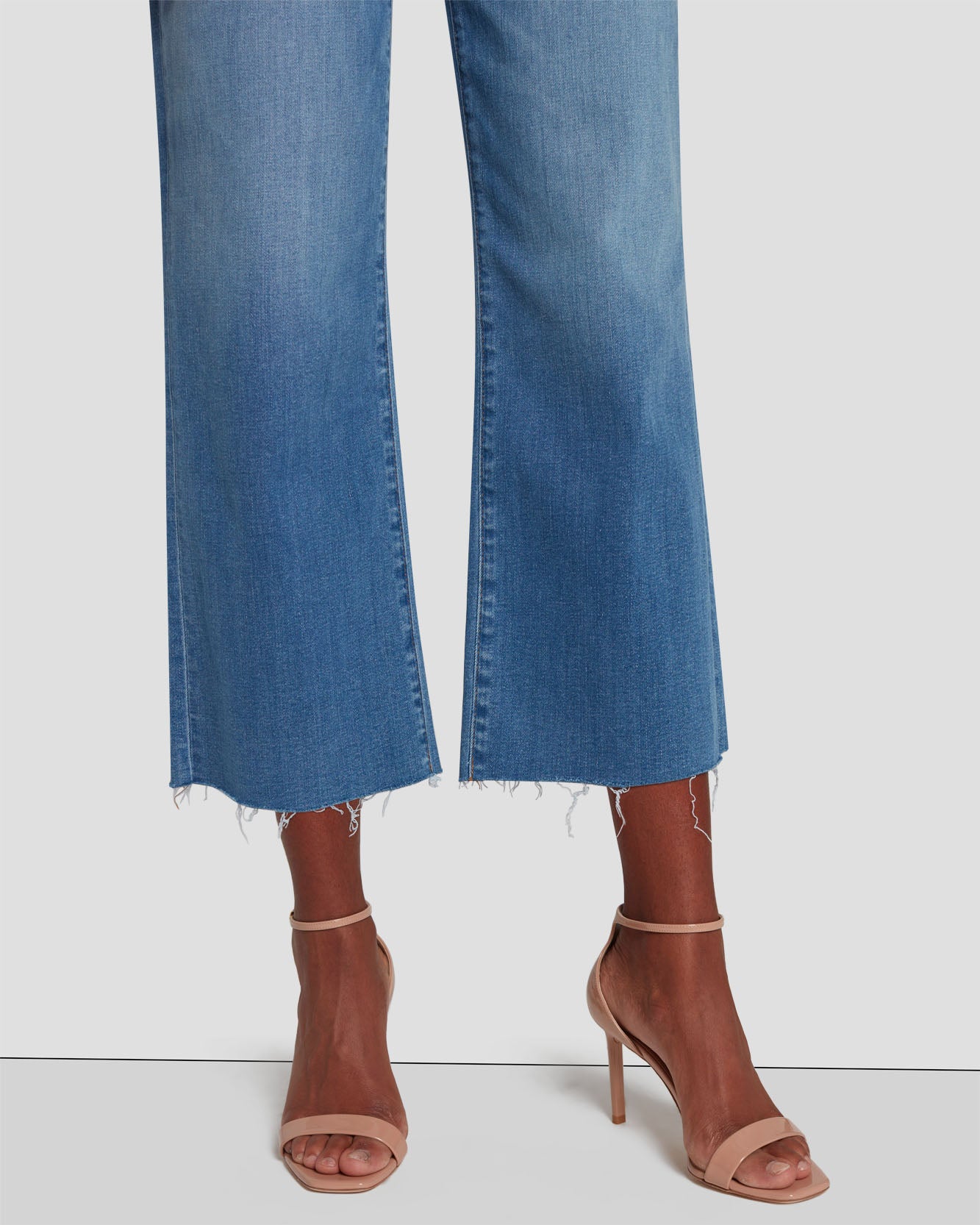 Cropped Alexa in Sapphire Blue