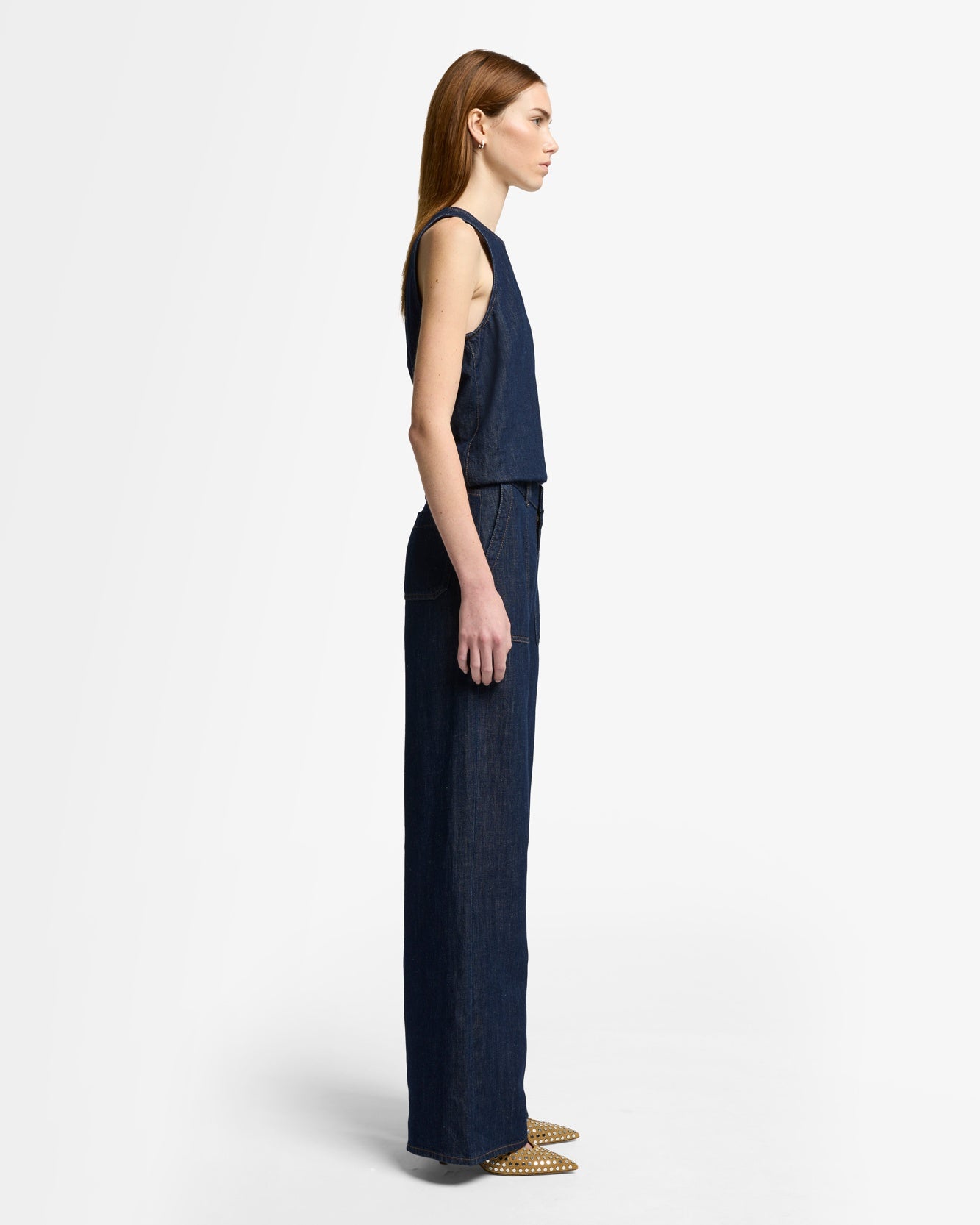 Indigo Linen Lotta in Blueberry