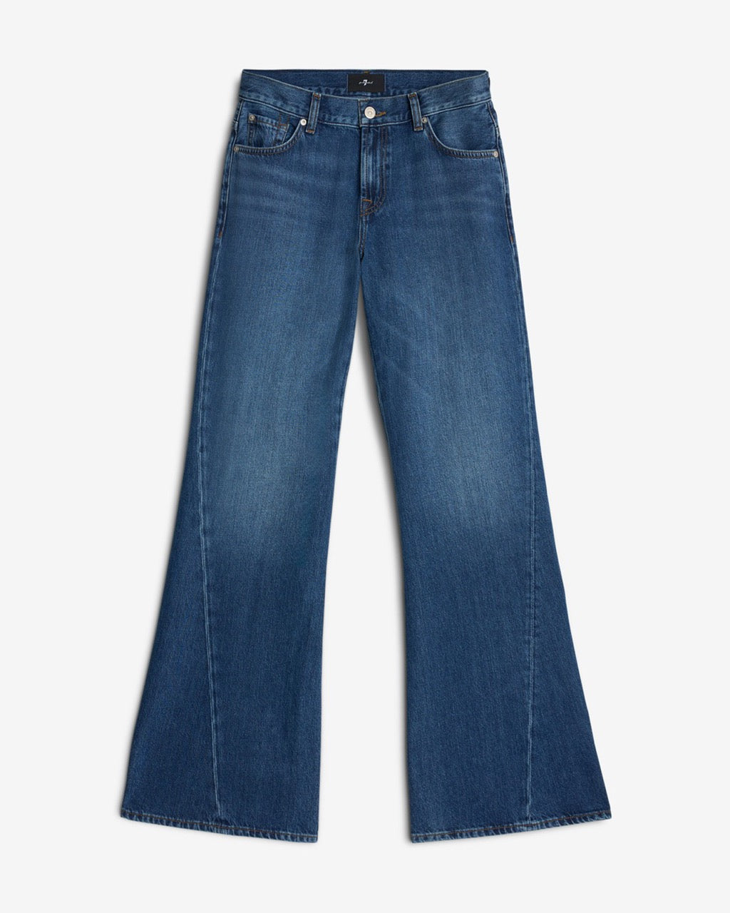 Slim Illusion Twisted Seam Spencer Flare in Mesa