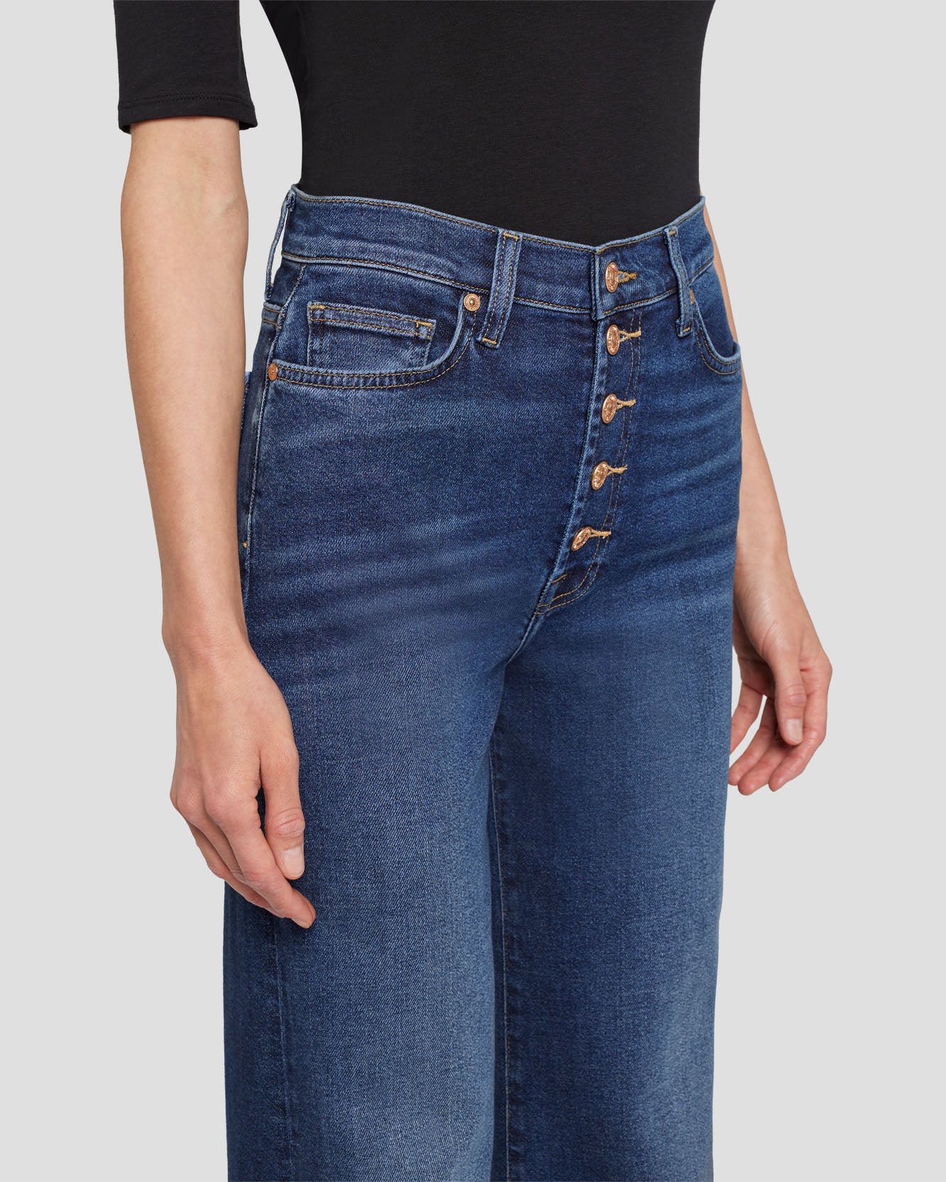 Luxe Vintage Ultra High Rise Jo in Deep Soul