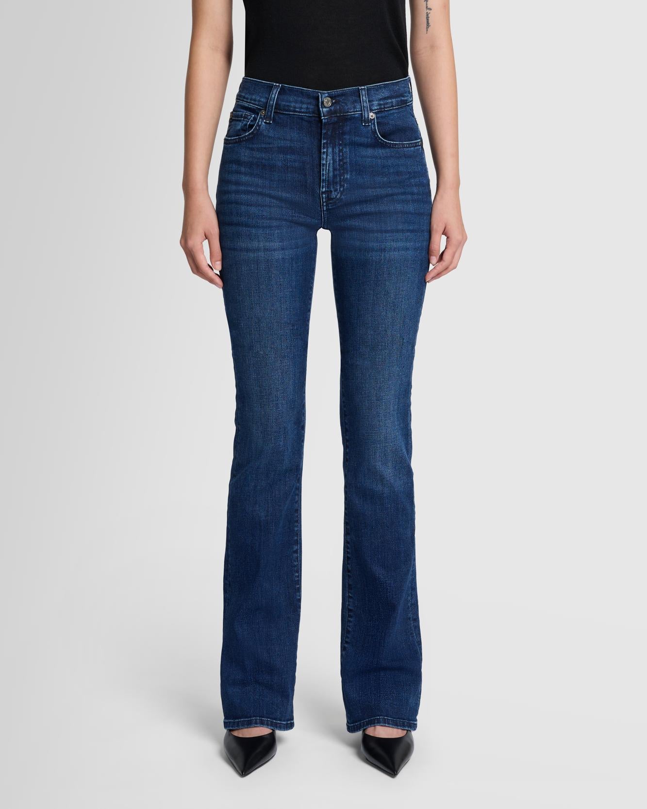 Slim Illusion Bootcut in Soho Dark