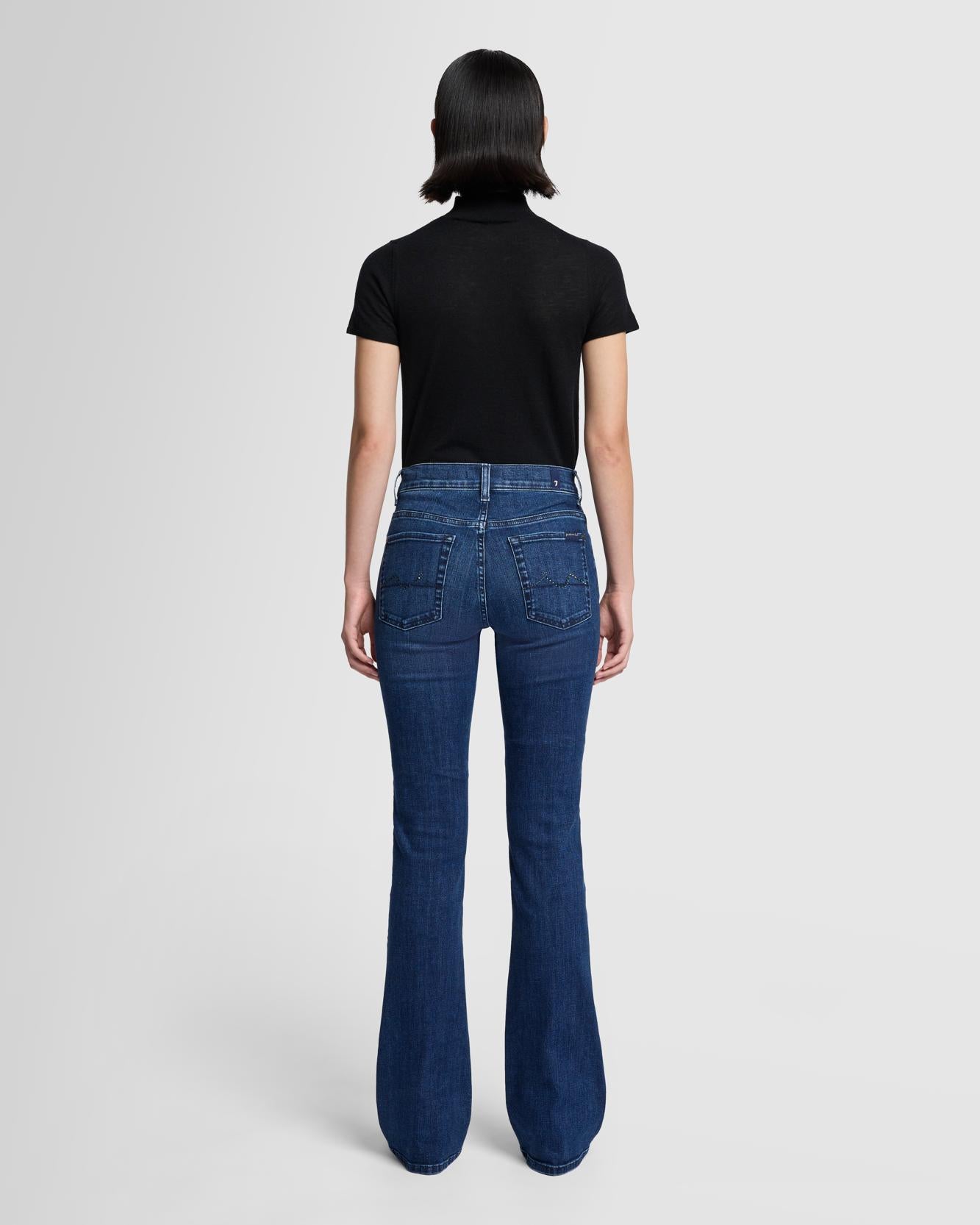 Slim Illusion Bootcut in Soho Dark