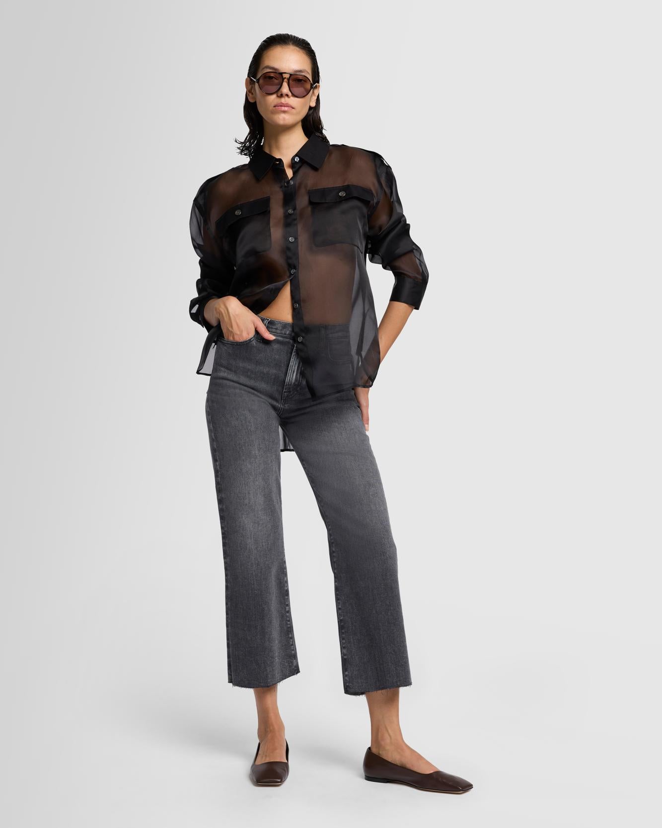 Luxe Vintage Cropped Alexa in Night Out
