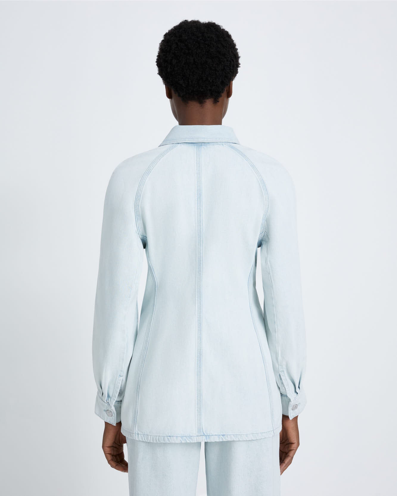 Denim Field Jacket in Isadora