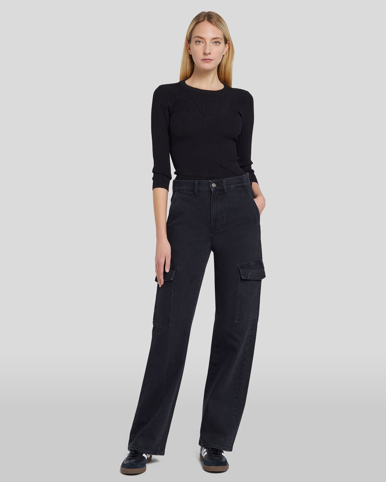 Tess Cargo Jean in Collide