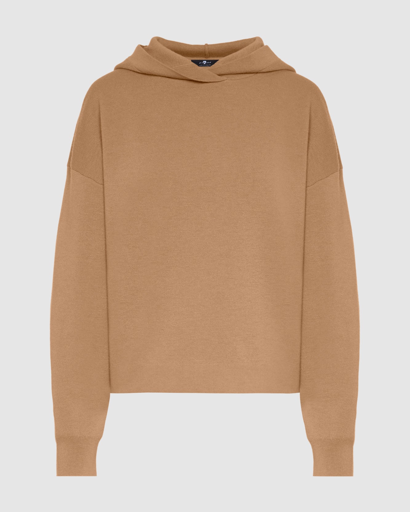 Wool Blend Hoodie in Macchiato