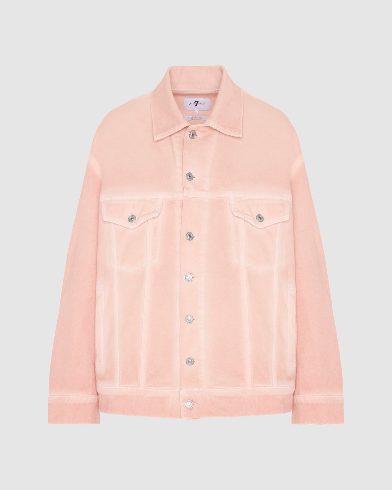 MANKIND Oli Oversized Trucker Jacket in Petal