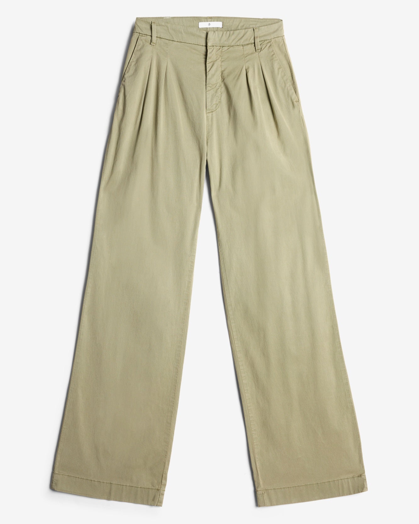 Pleated Chino in Palm