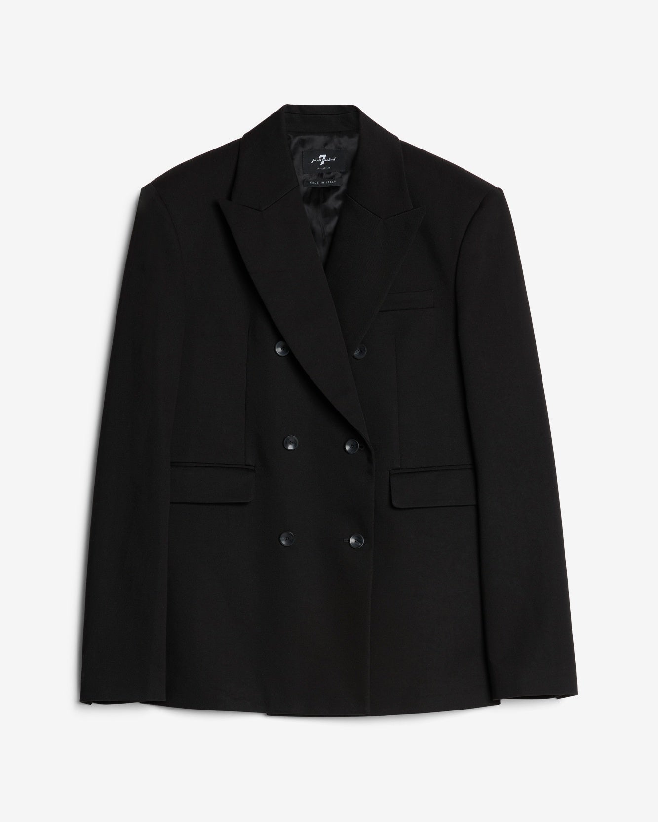 Double Breasted Blazer in Black