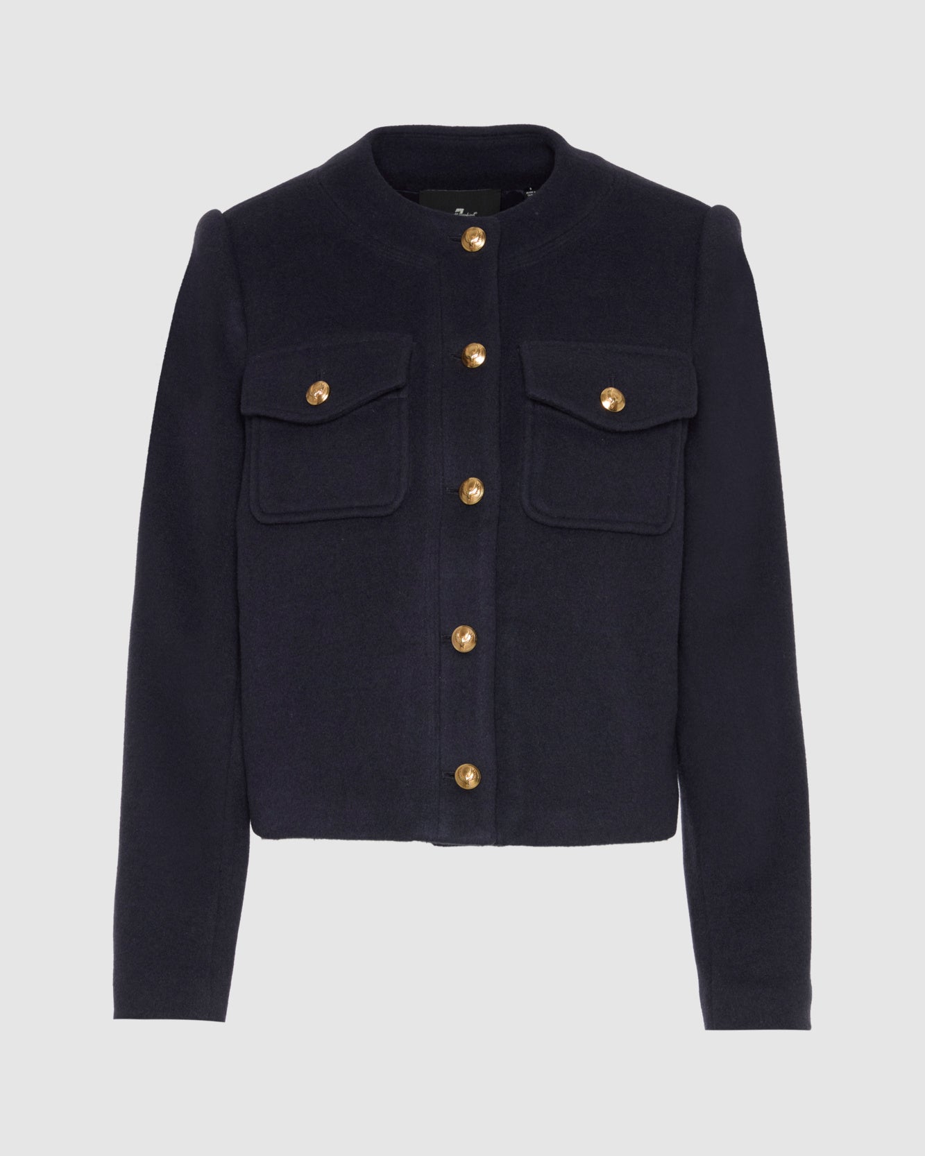 Wool Blend Jacket in Inkwell