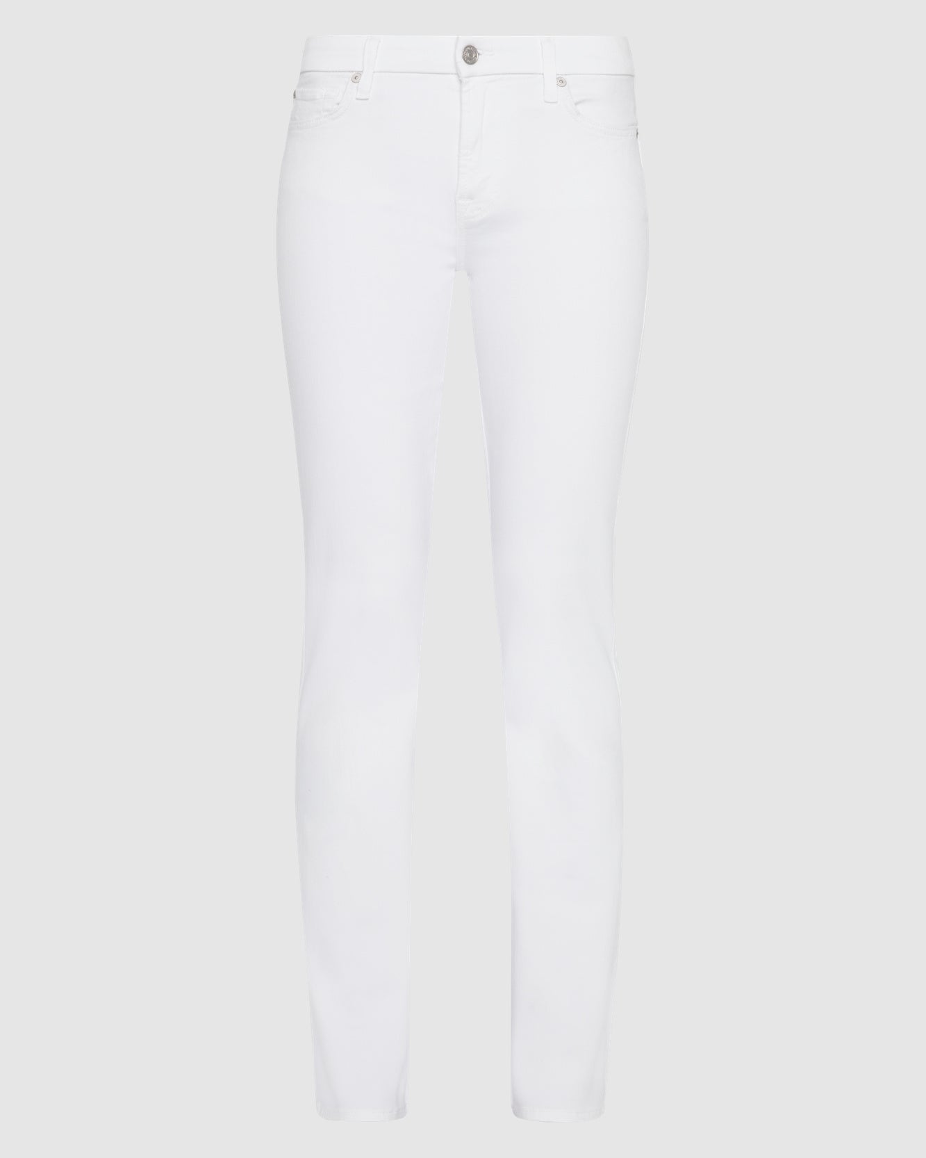 Slim Illusion Kimmie Straight in Luxe White