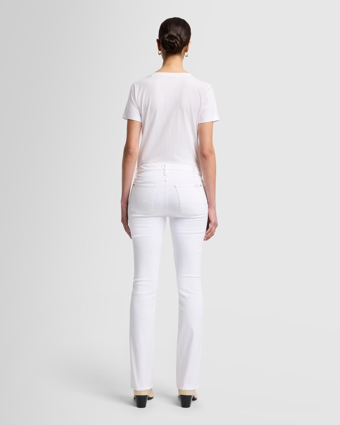 Slim Illusion Kimmie Straight in Luxe White