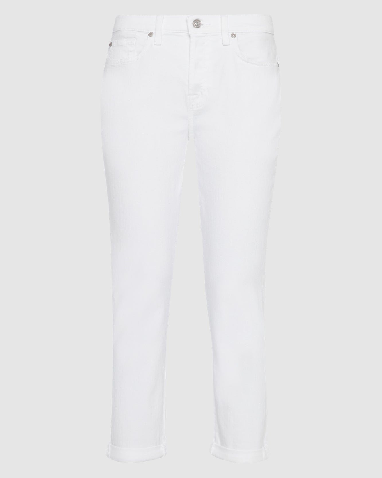 Broken Twill Josefina in White