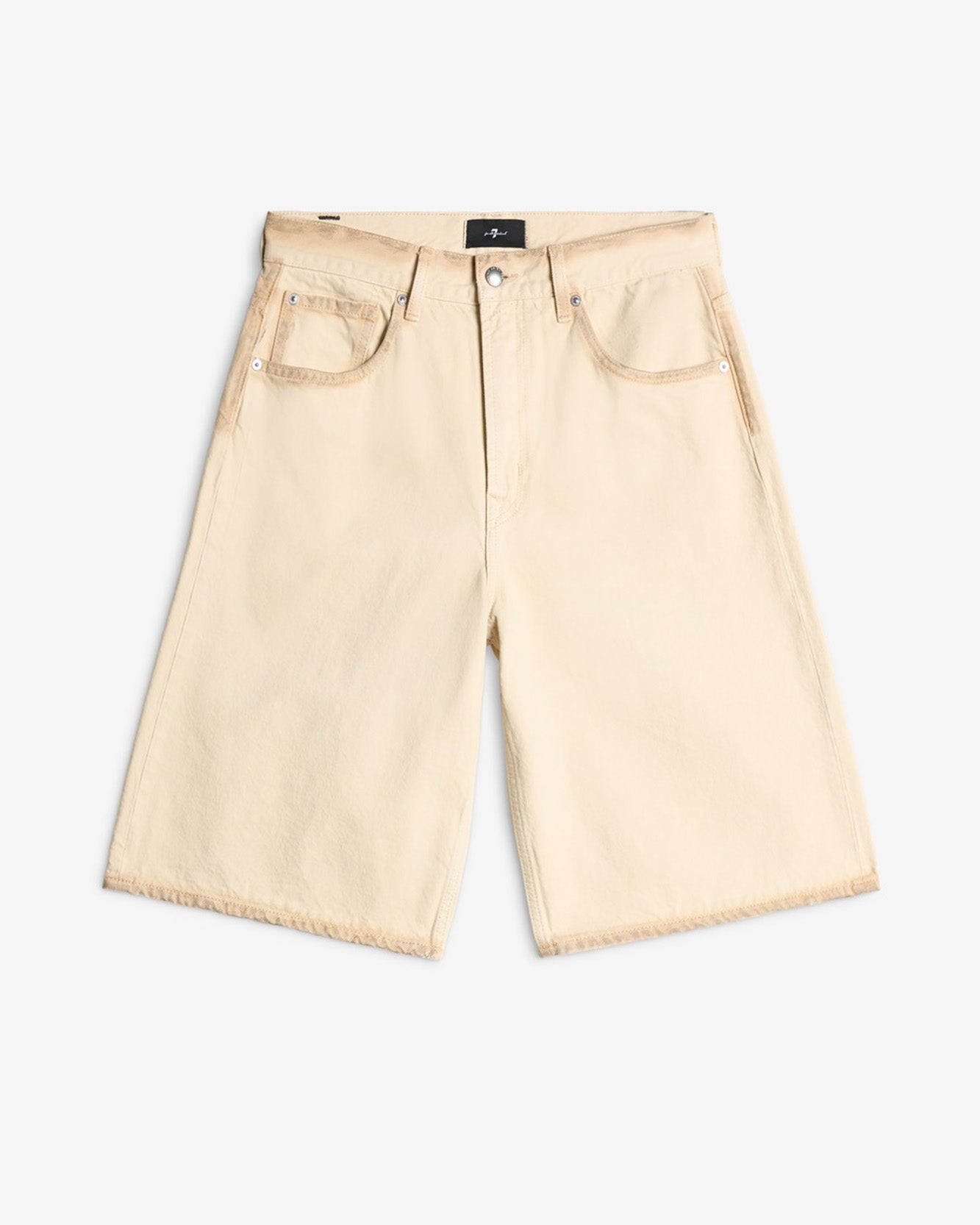Wide Leg Denim Short in Freehand