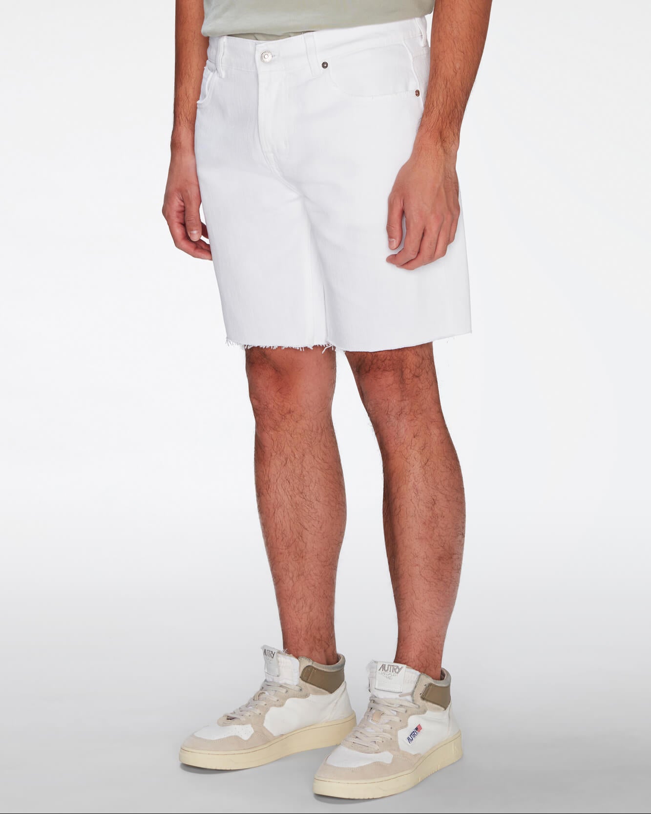 Straight Short in Banter White