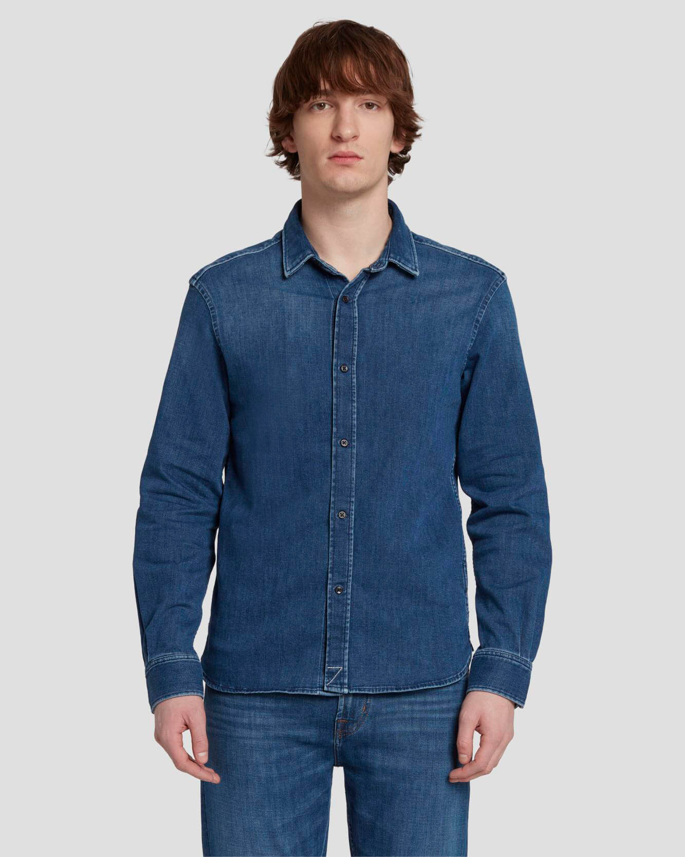Left Hand Denim Shirt in Evasion