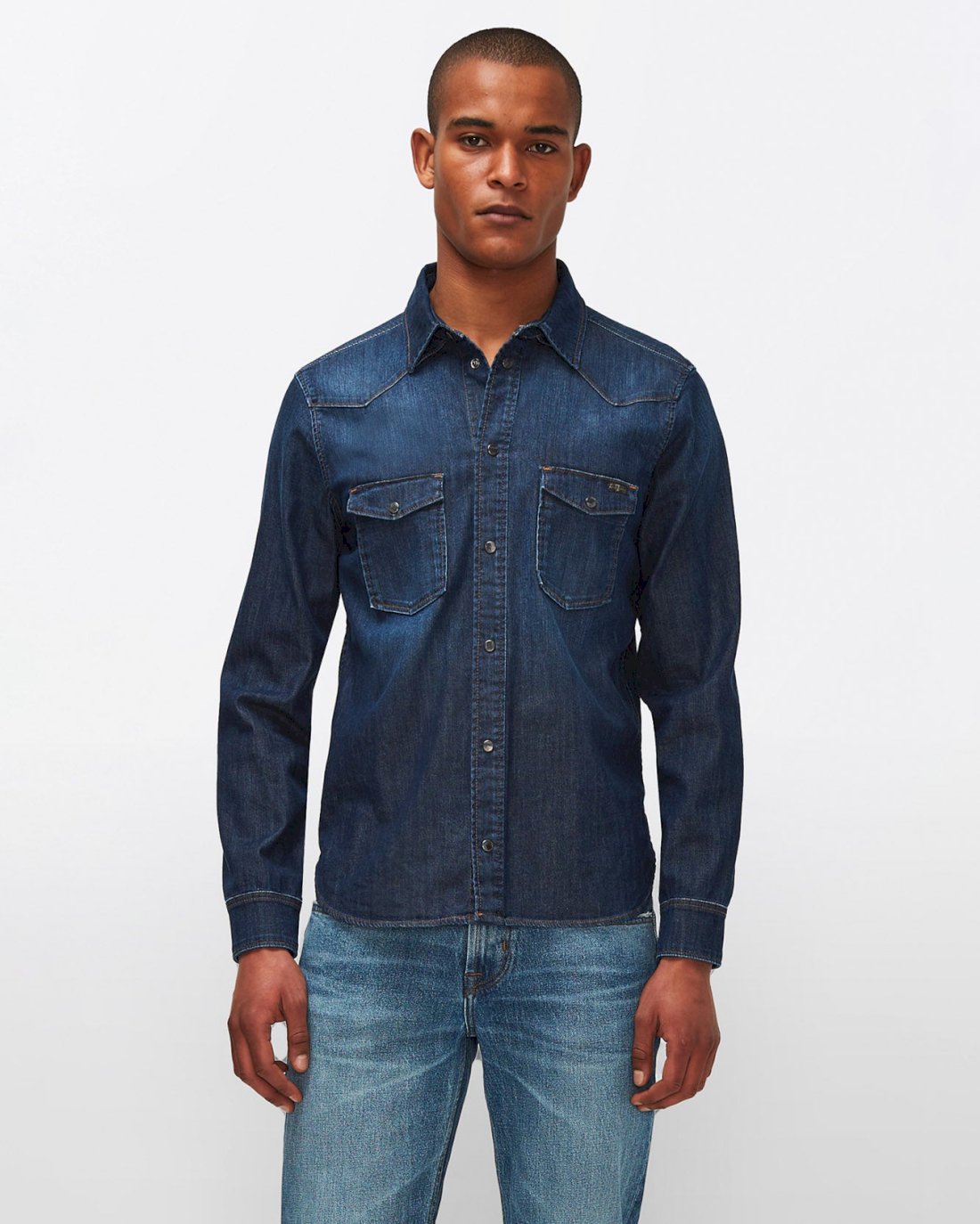 Stretch Tek Western Shirt in Elementary