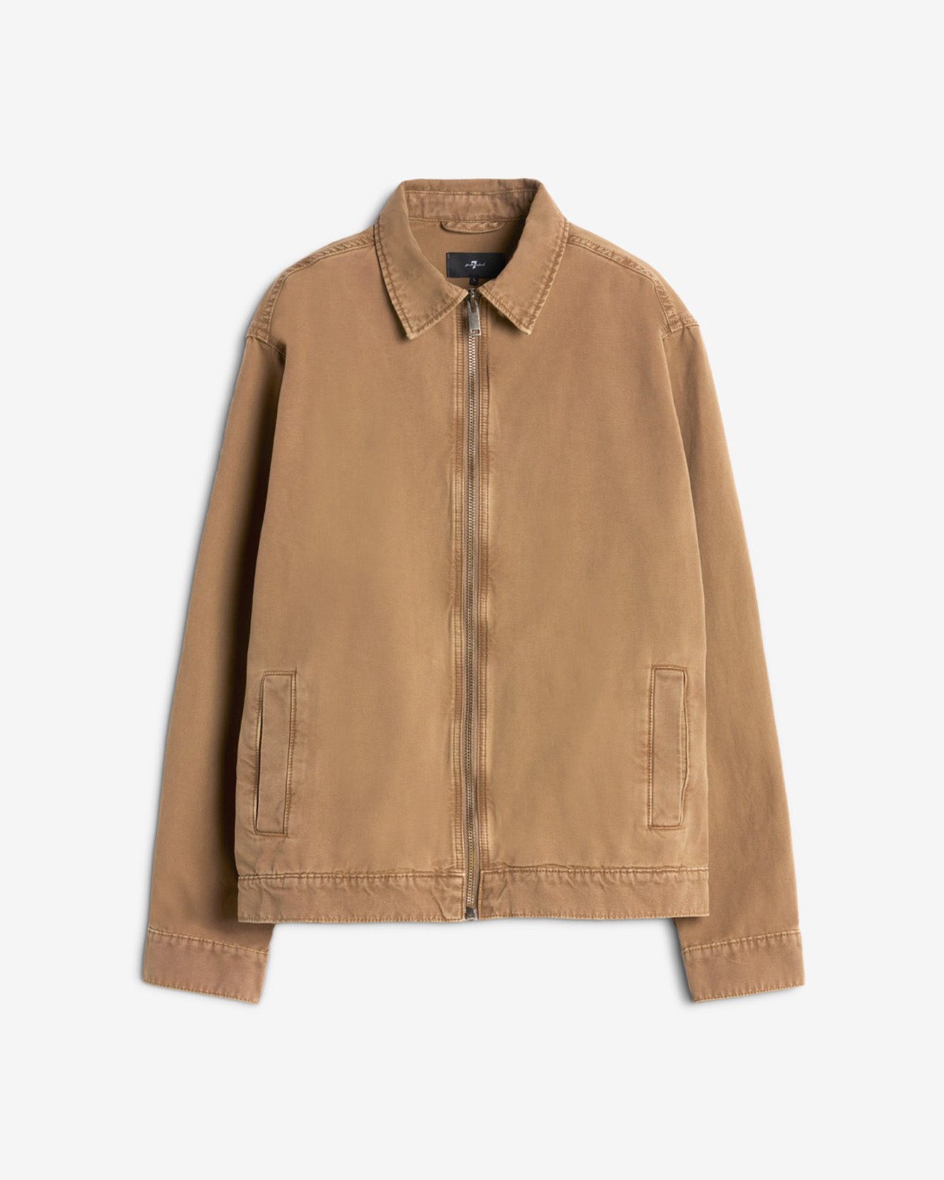 Canvas Harrington Jacket in Khaki