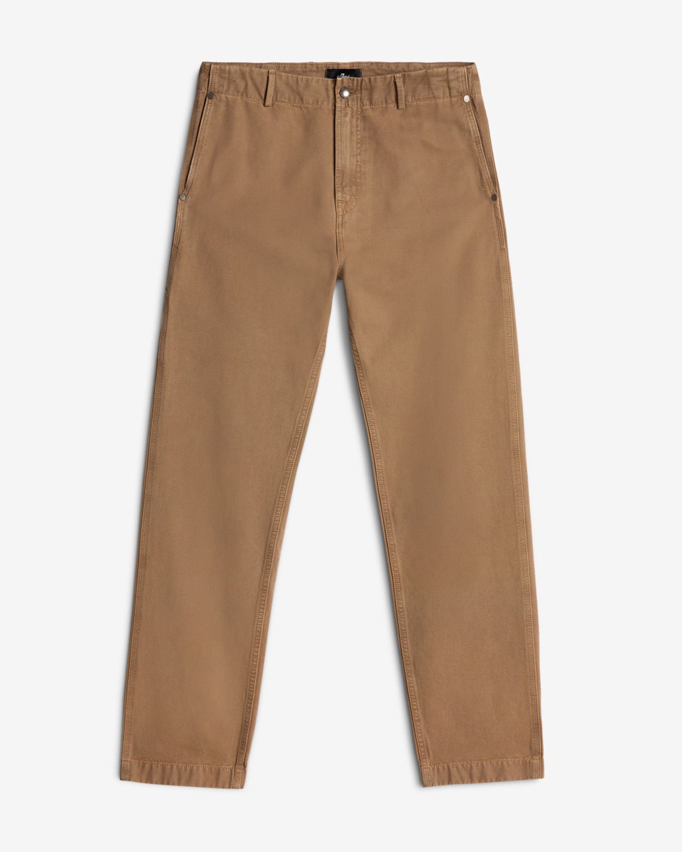 Utility Canvas Straight Chino in Khaki