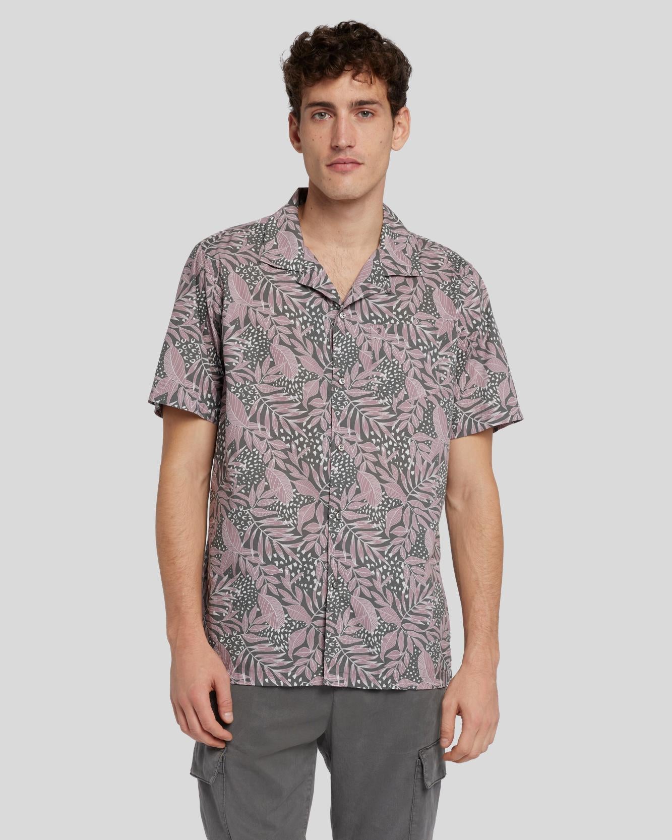 Camp Shirt in Botanical Mauve
