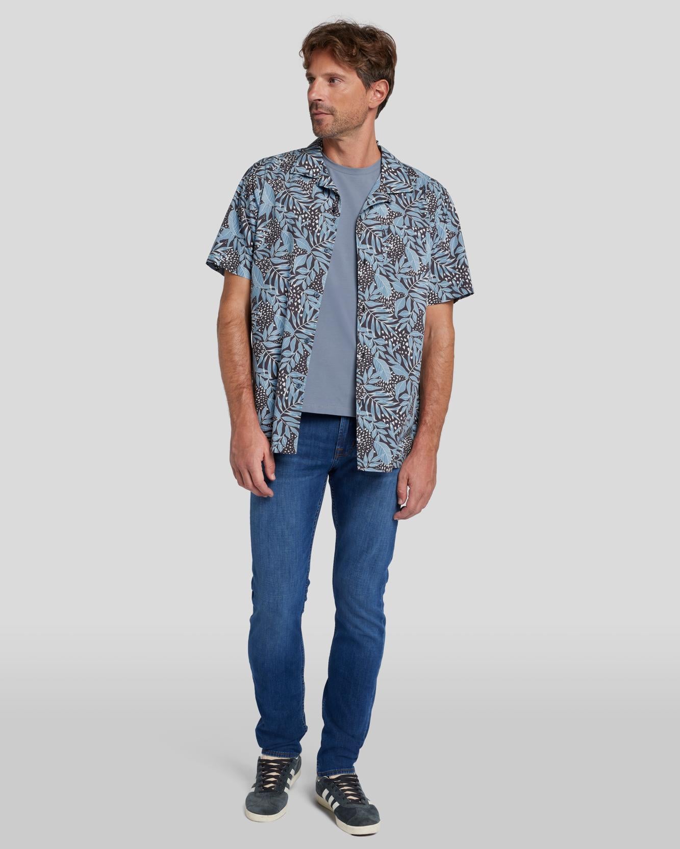 Camp Shirt in Dusty Blue