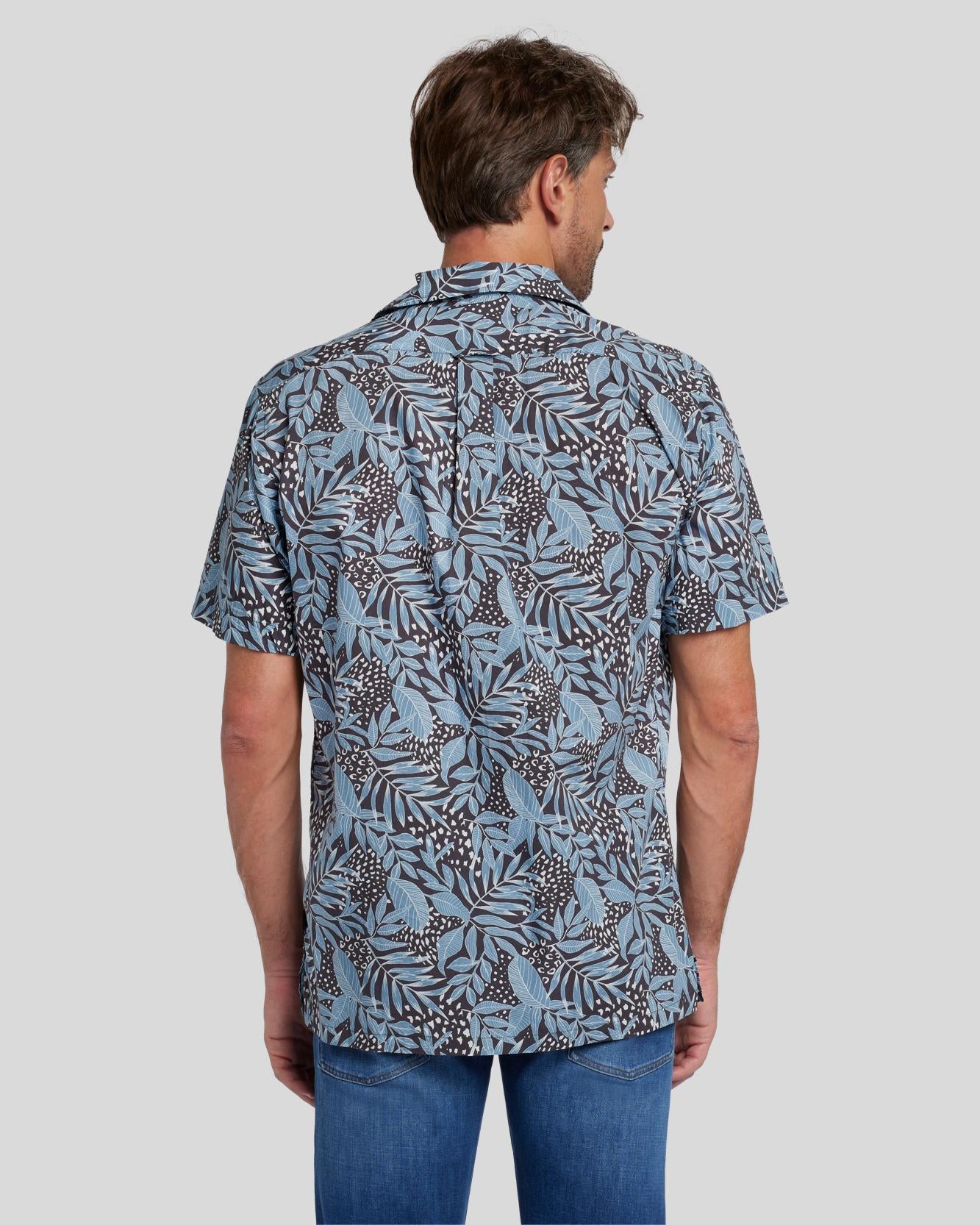 Camp Shirt in Dusty Blue