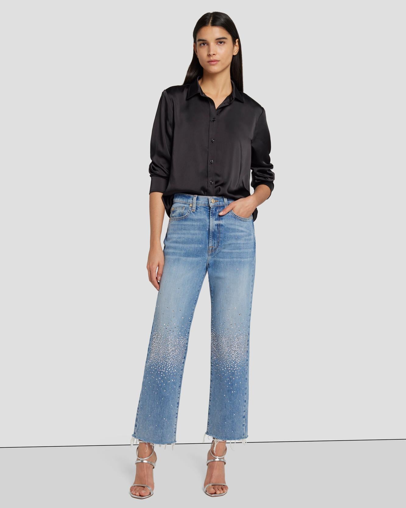 Logan Embellished Stovepipe in Ode To