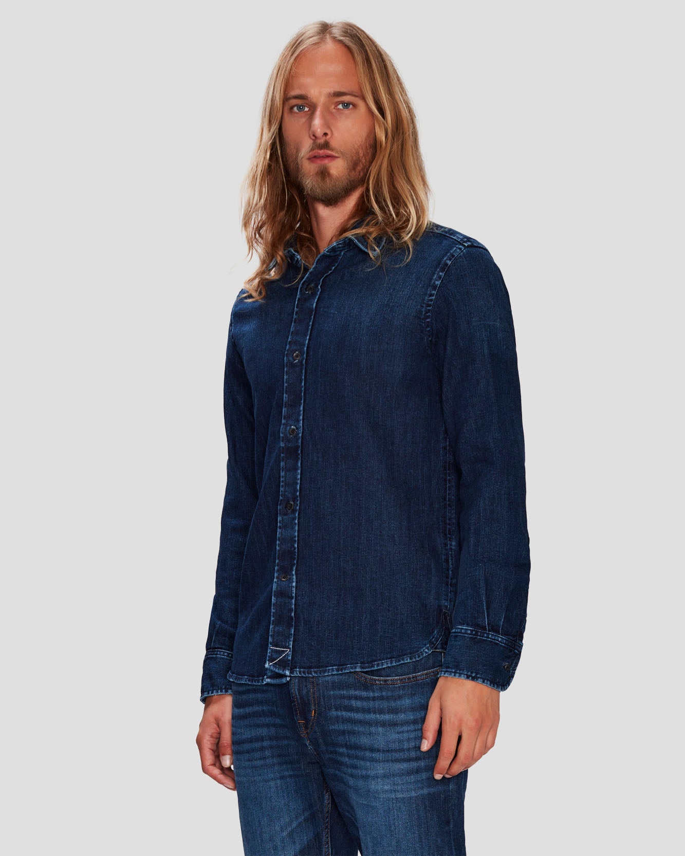 Airweft Button Up Shirt in Malibu