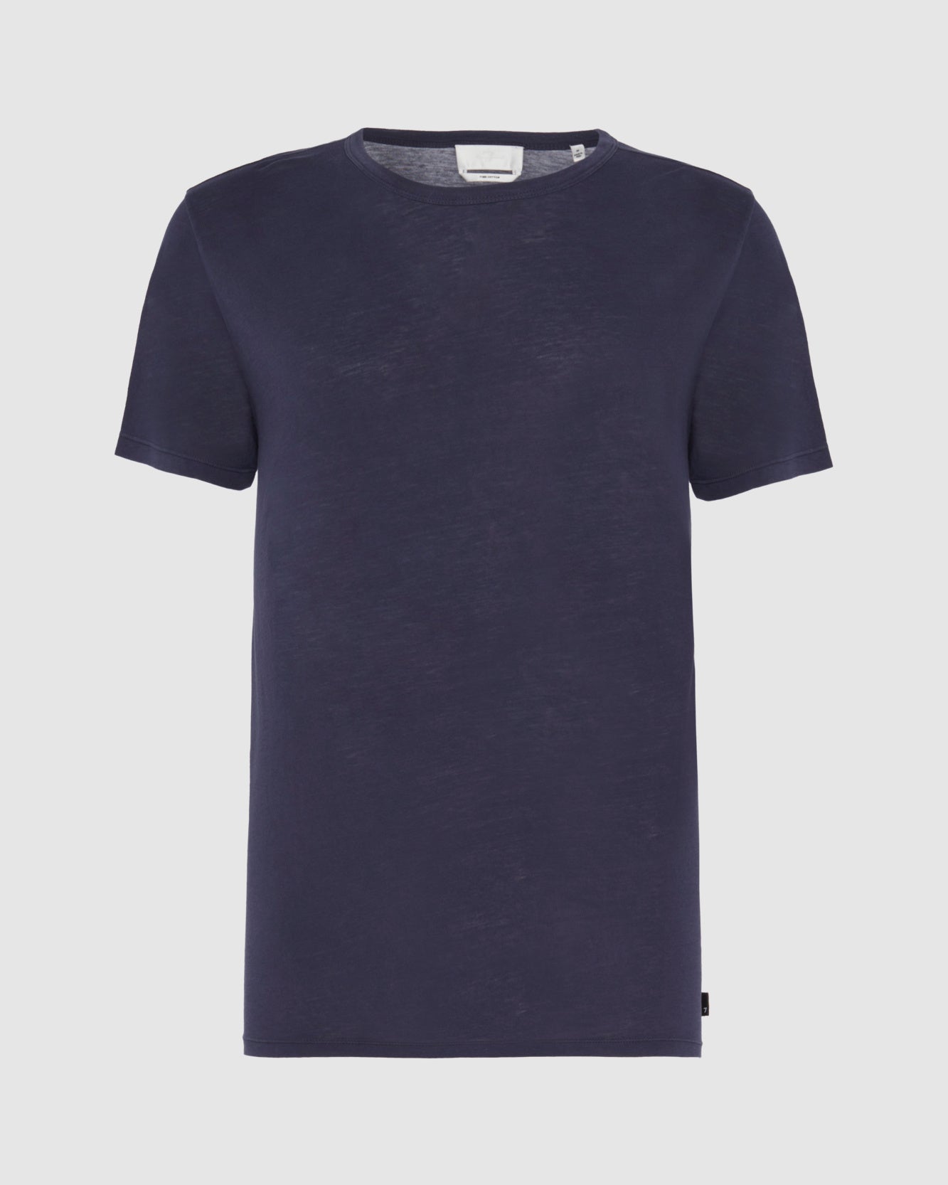 Featherweight Cotton Tee in Navy