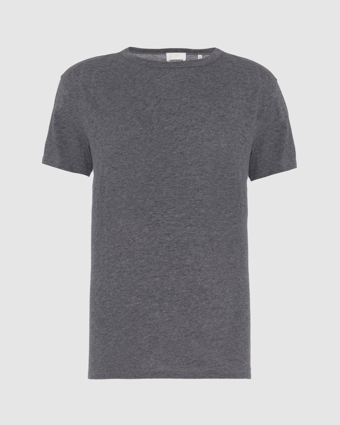 Featherweight Cotton Tee in Heather Grey