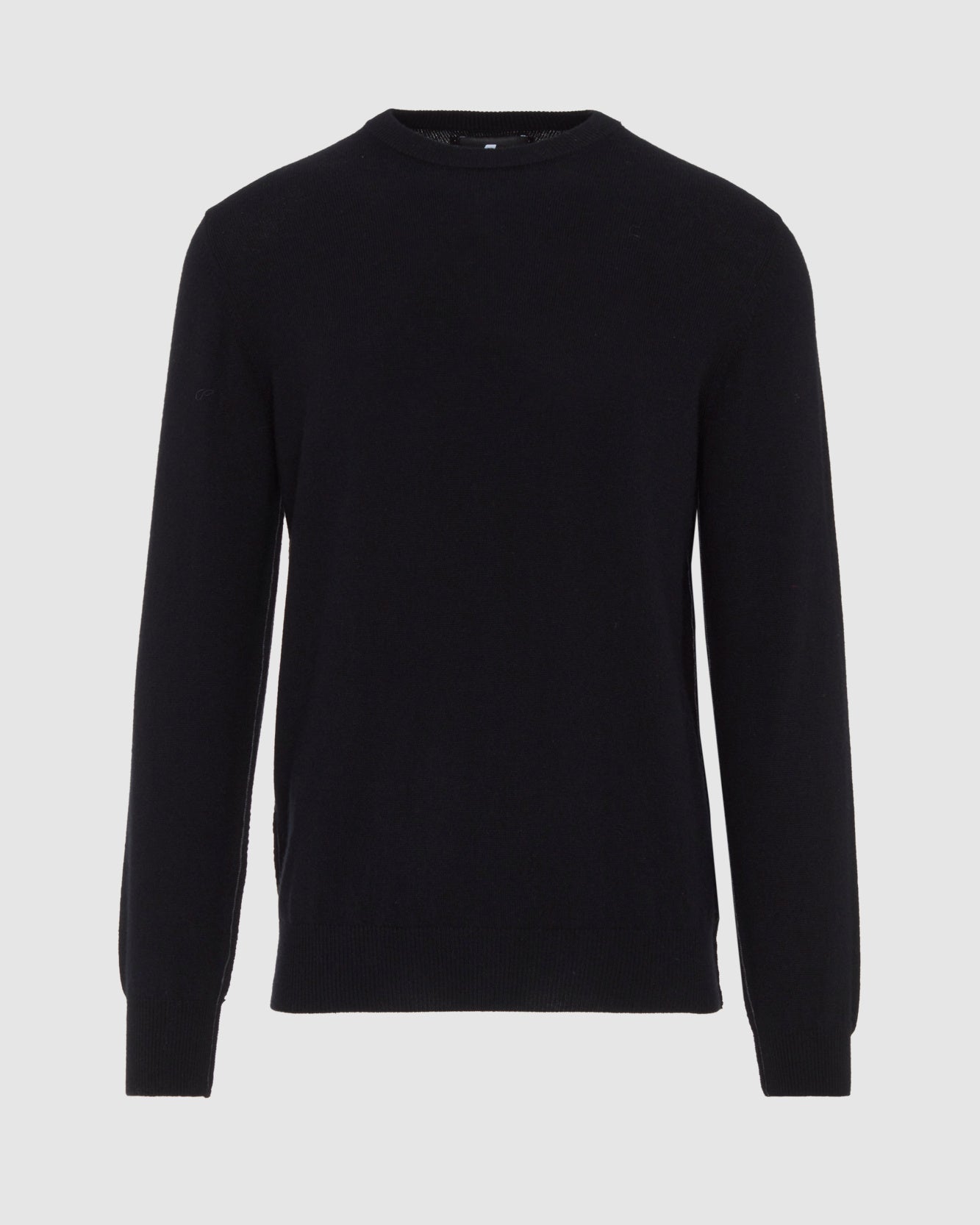 Cashmere Crew in Black