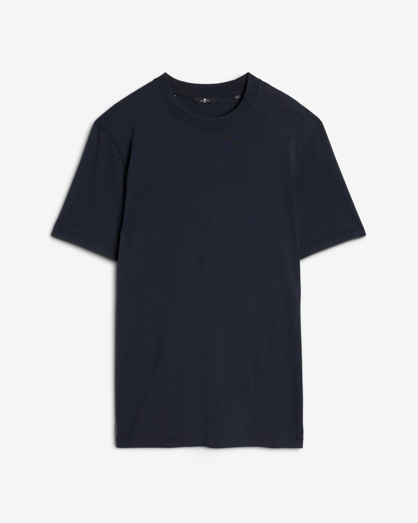 Lyocell Crewneck Tee in Navy