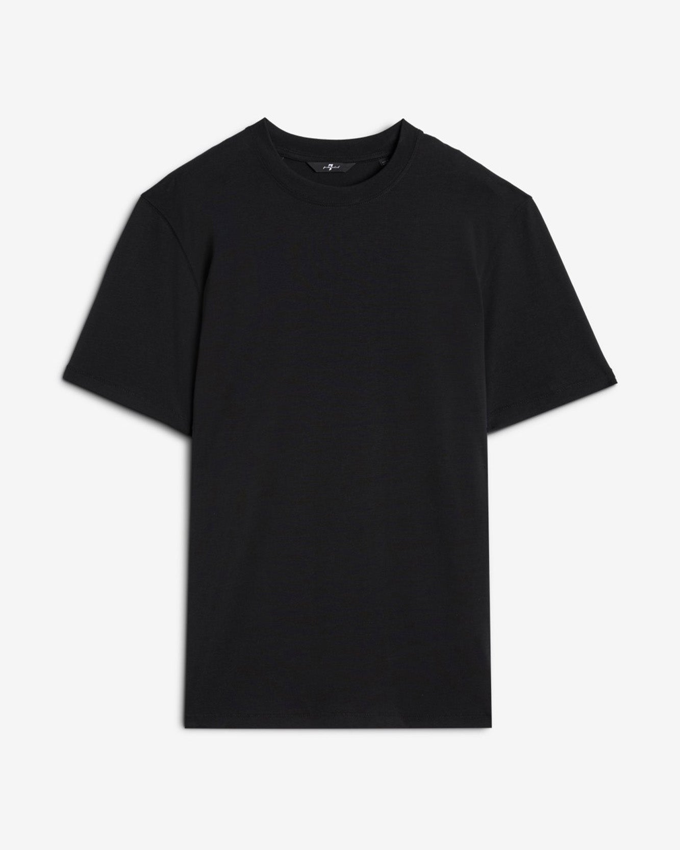 Lyocell Crewneck Tee in Black