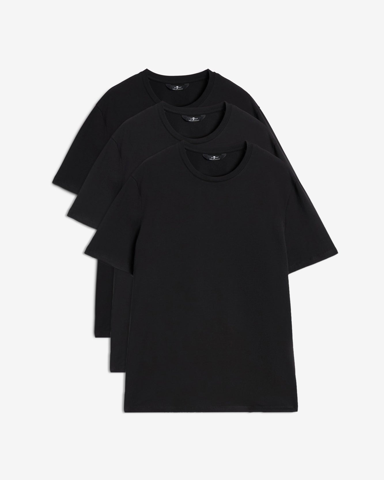 3 Pack Luxe Performance Tee in Black