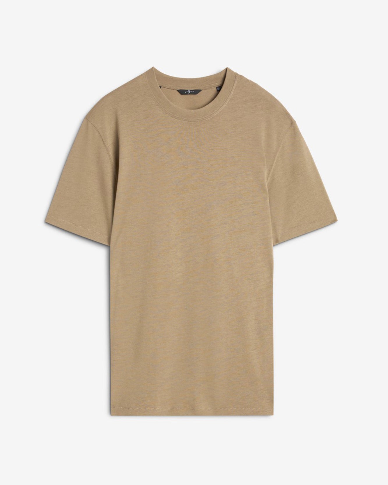 Lyocell Crewneck Tee in Taupe