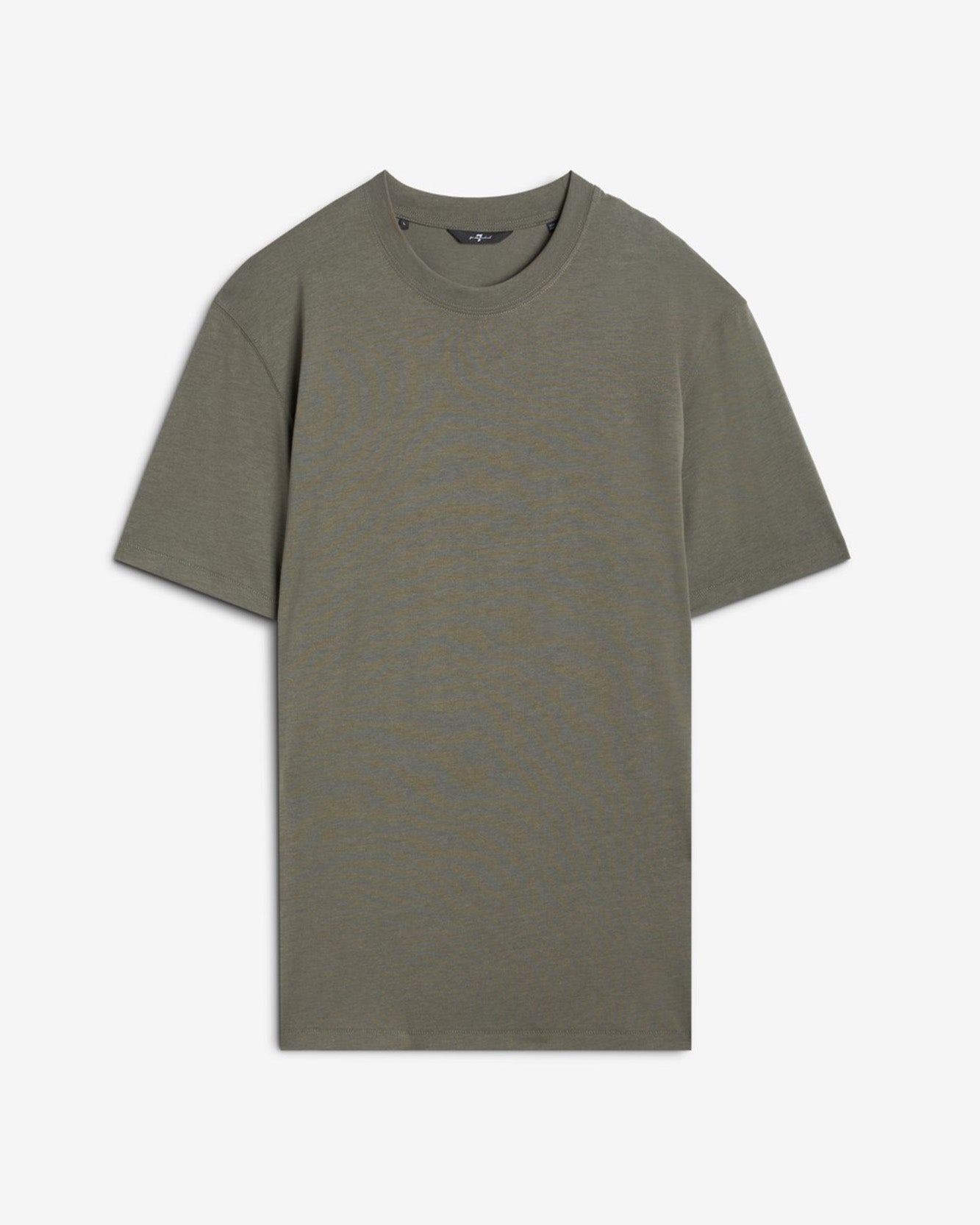 Lyocell Crewneck Tee in Army Green