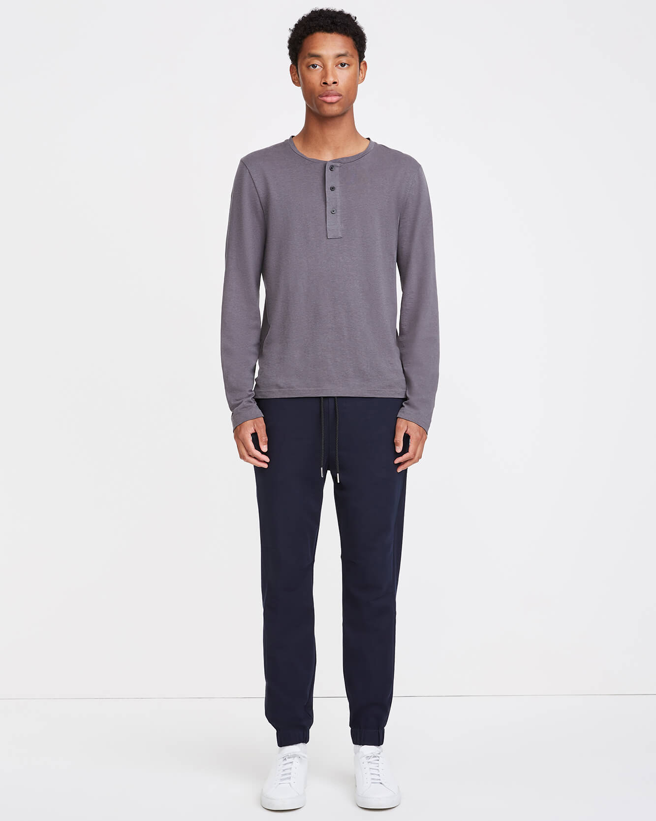 Knit Jogger In Navy