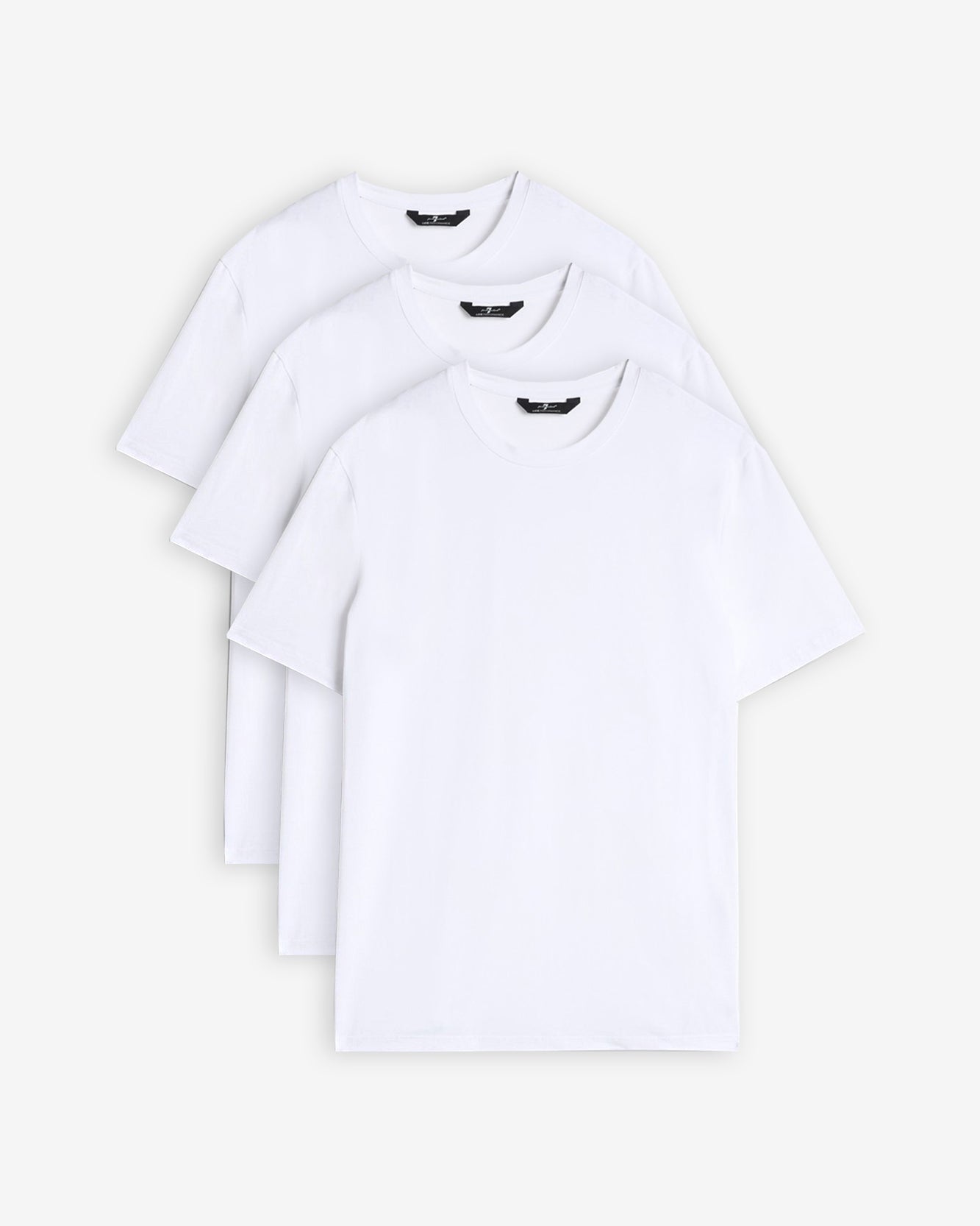 3 Pack Luxe Performance Tees in White