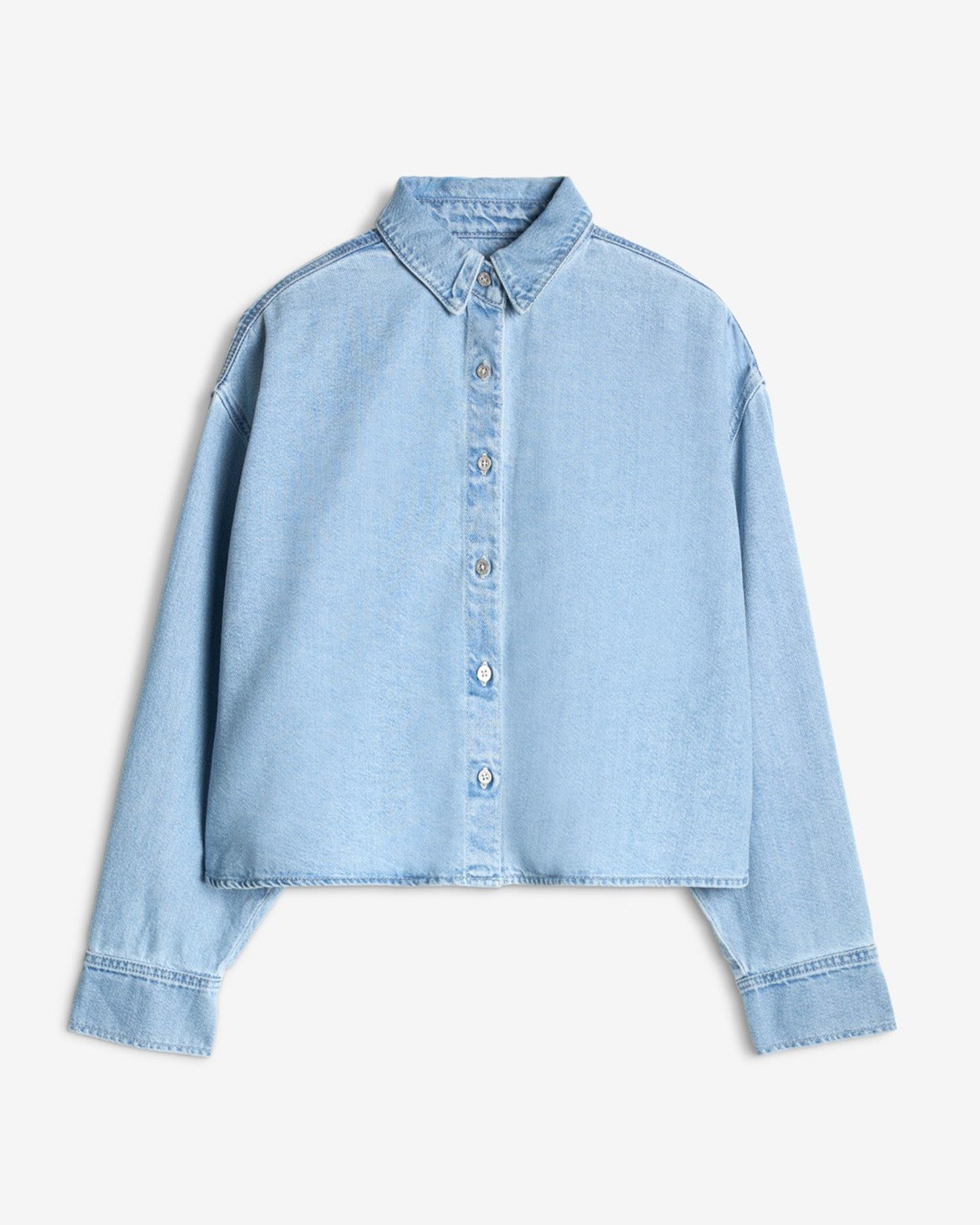 Weightless Nina Cropped Shirt in Hana