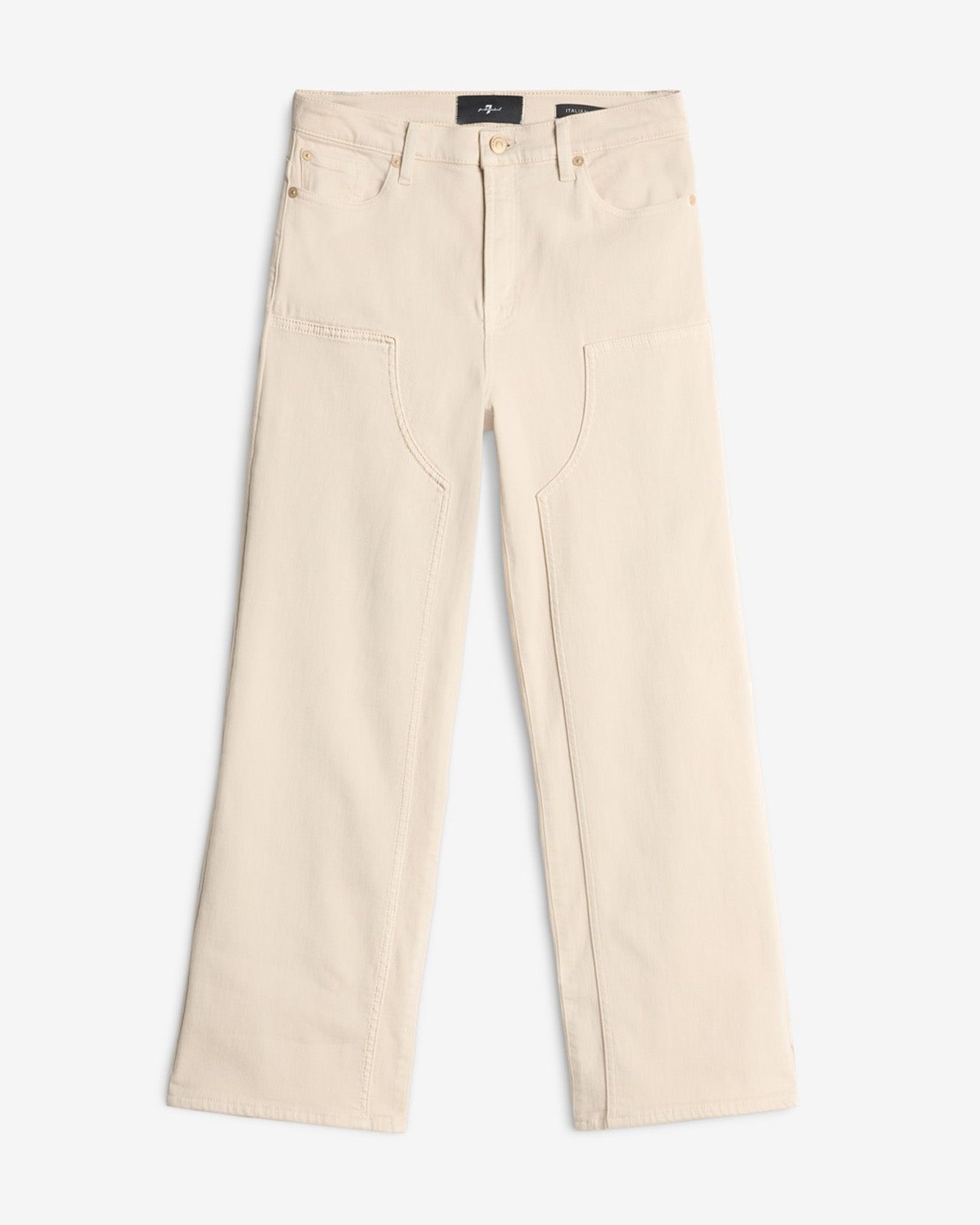 Luxe Vintage Cropped Alexa in Creme