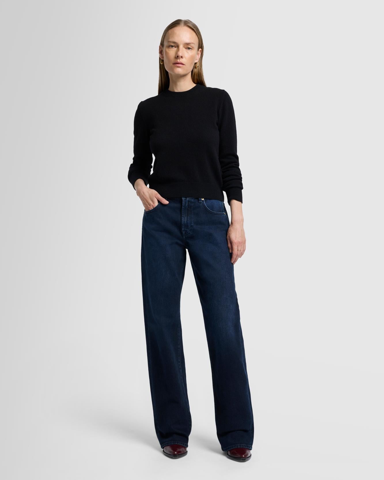 MANKIND Tess Trouser in Blue Monday