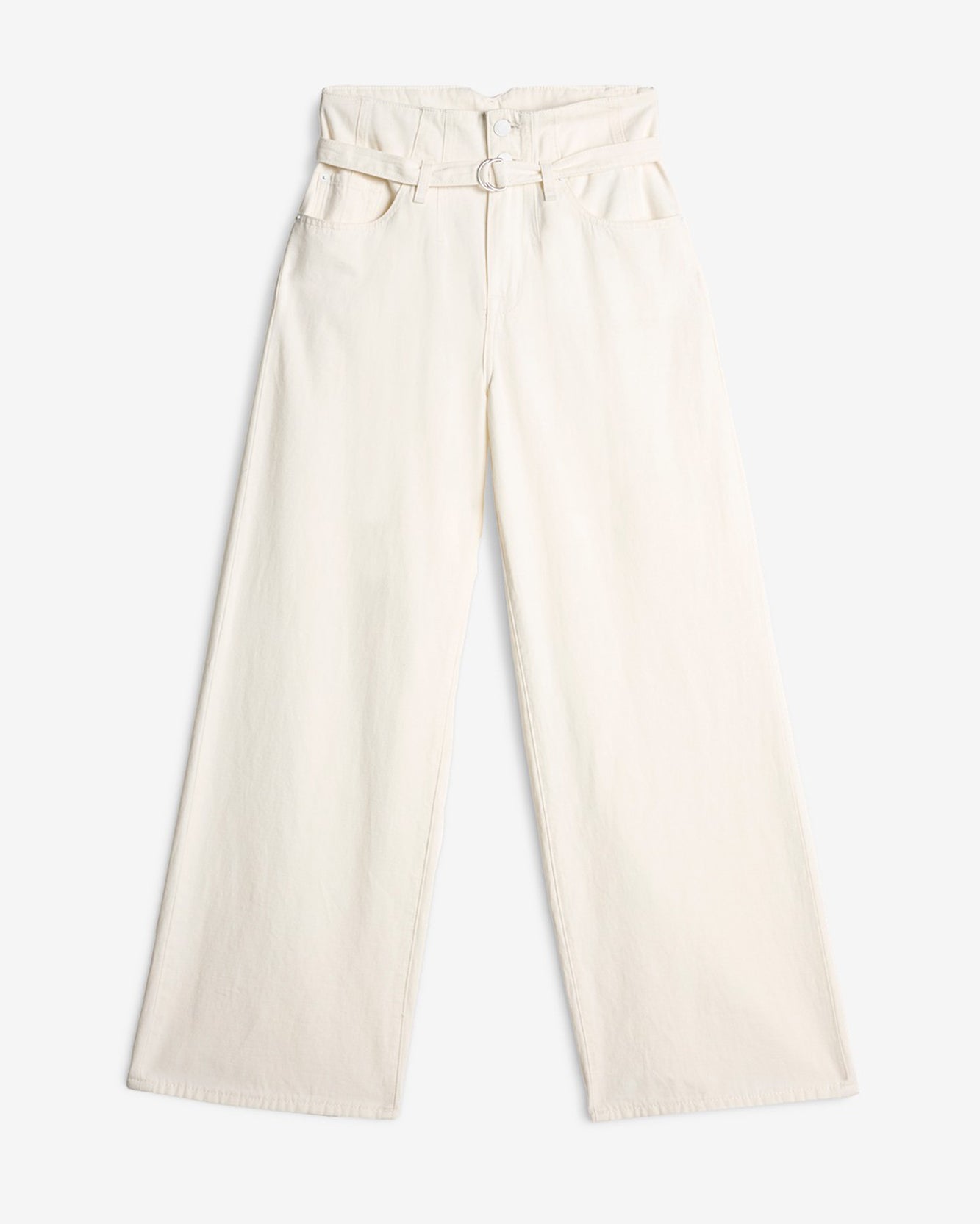 Linen Blend Belted Wide Leg in Ostuni