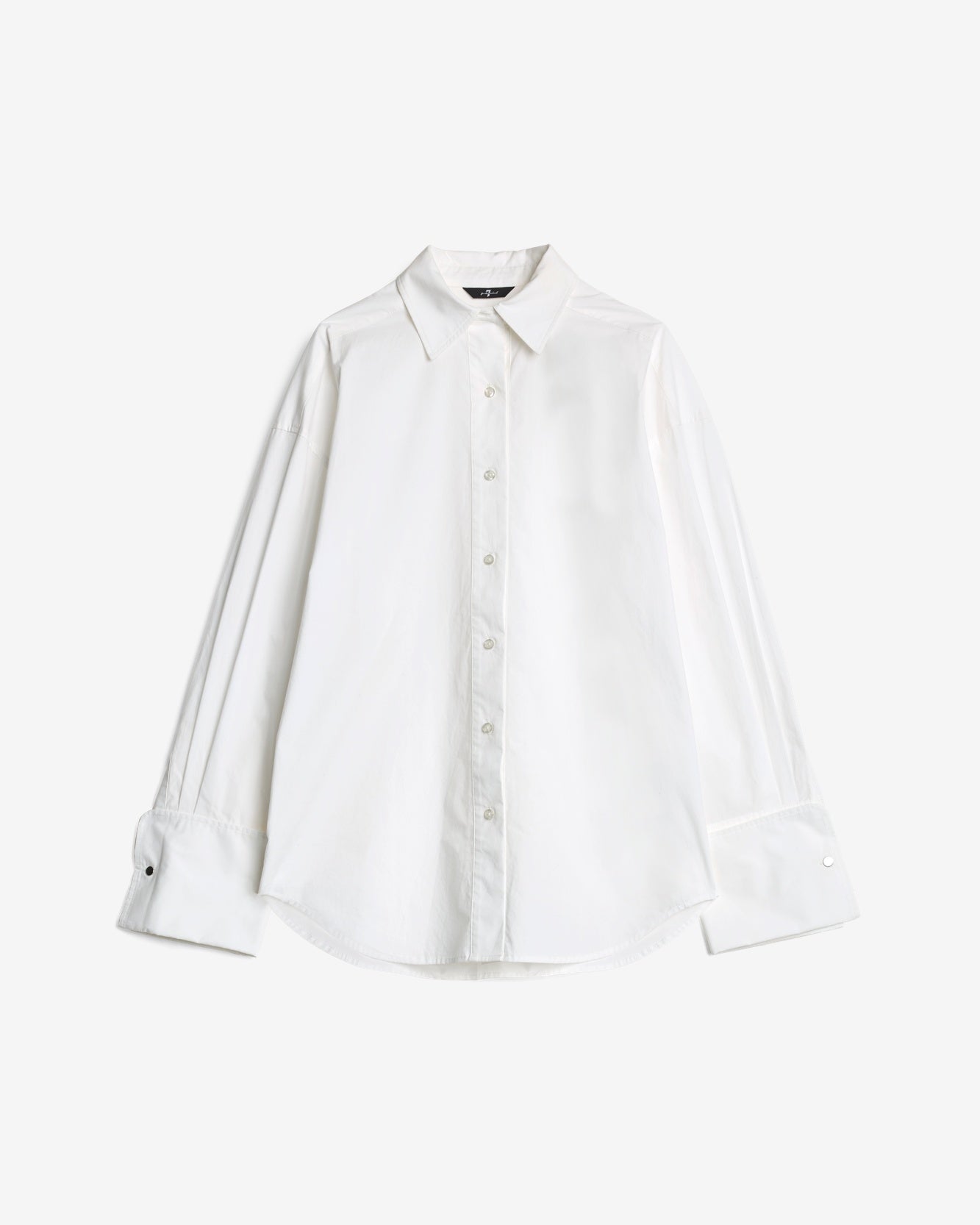 Poplin Oversized Shirt in White