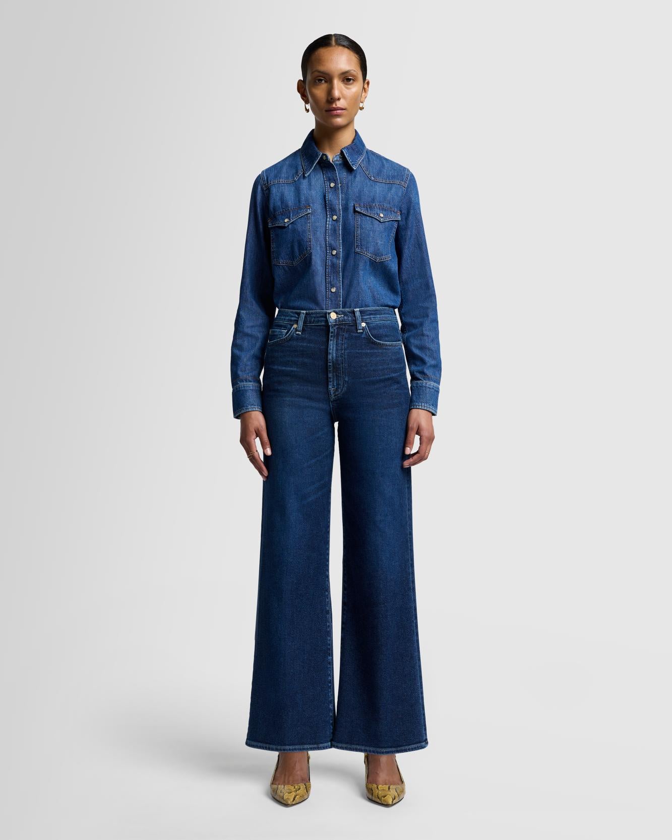 Luxe Vintage Ultra High Rise Jo in Paradise Cove