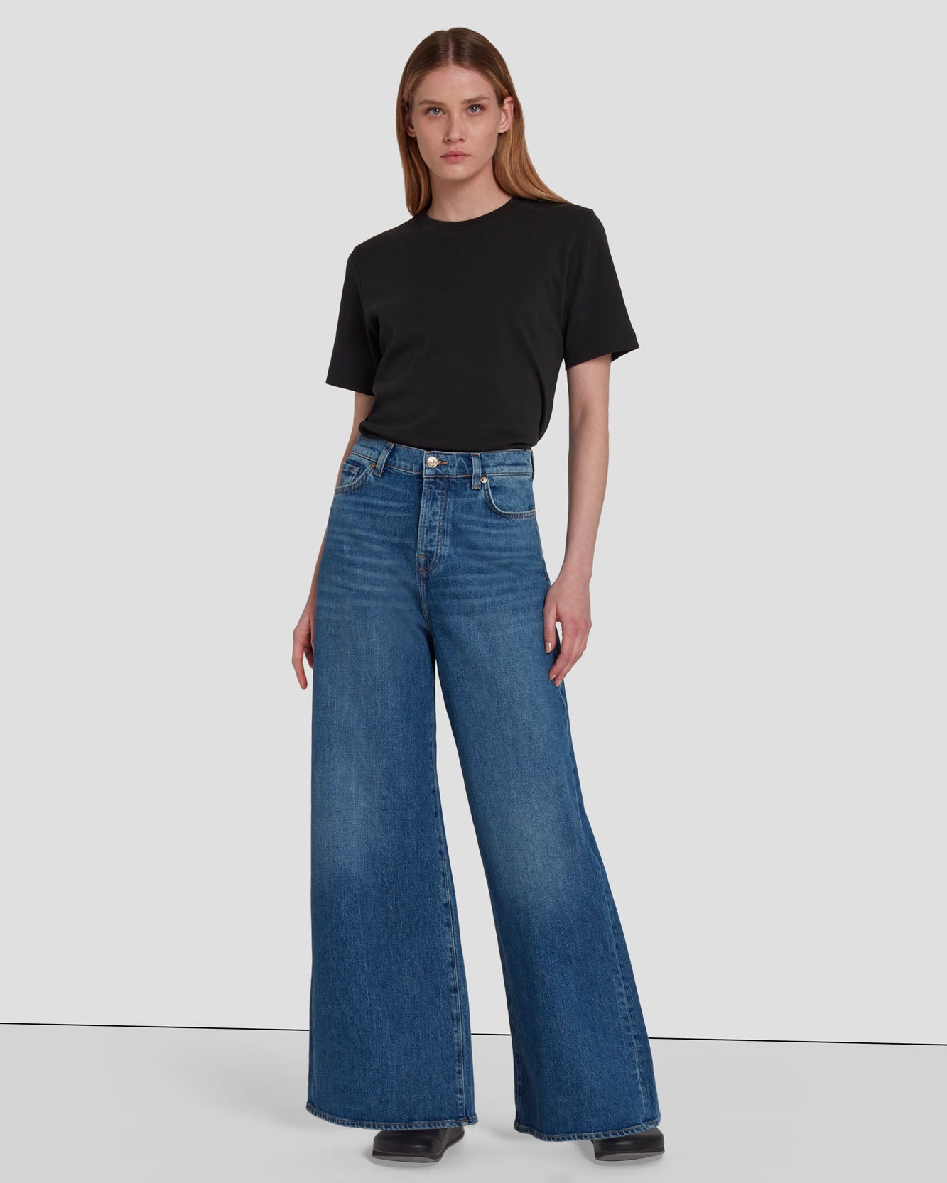 MANKIND Zoey Super Wide Leg in Explorer