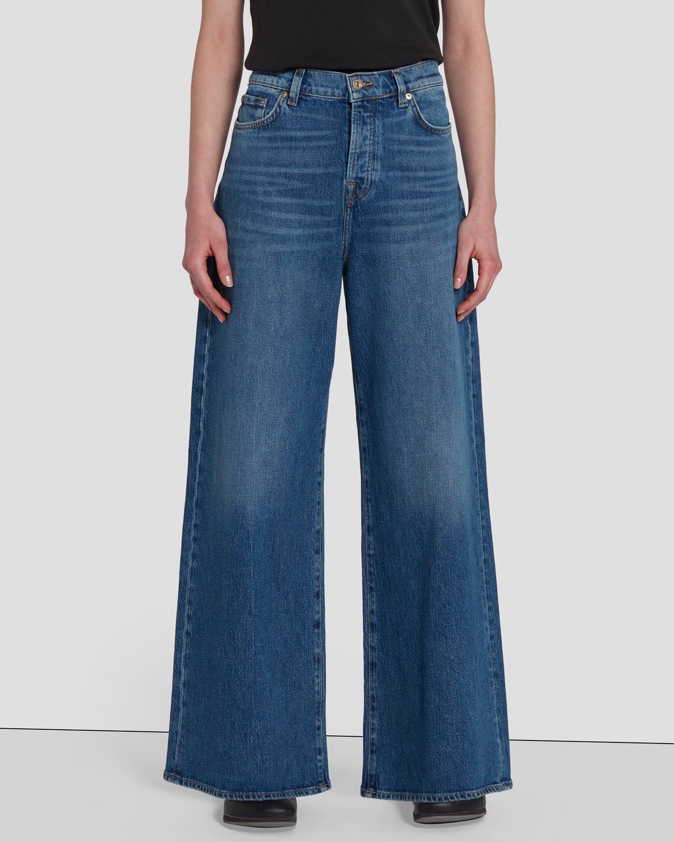 MANKIND Zoey Super Wide Leg in Explorer