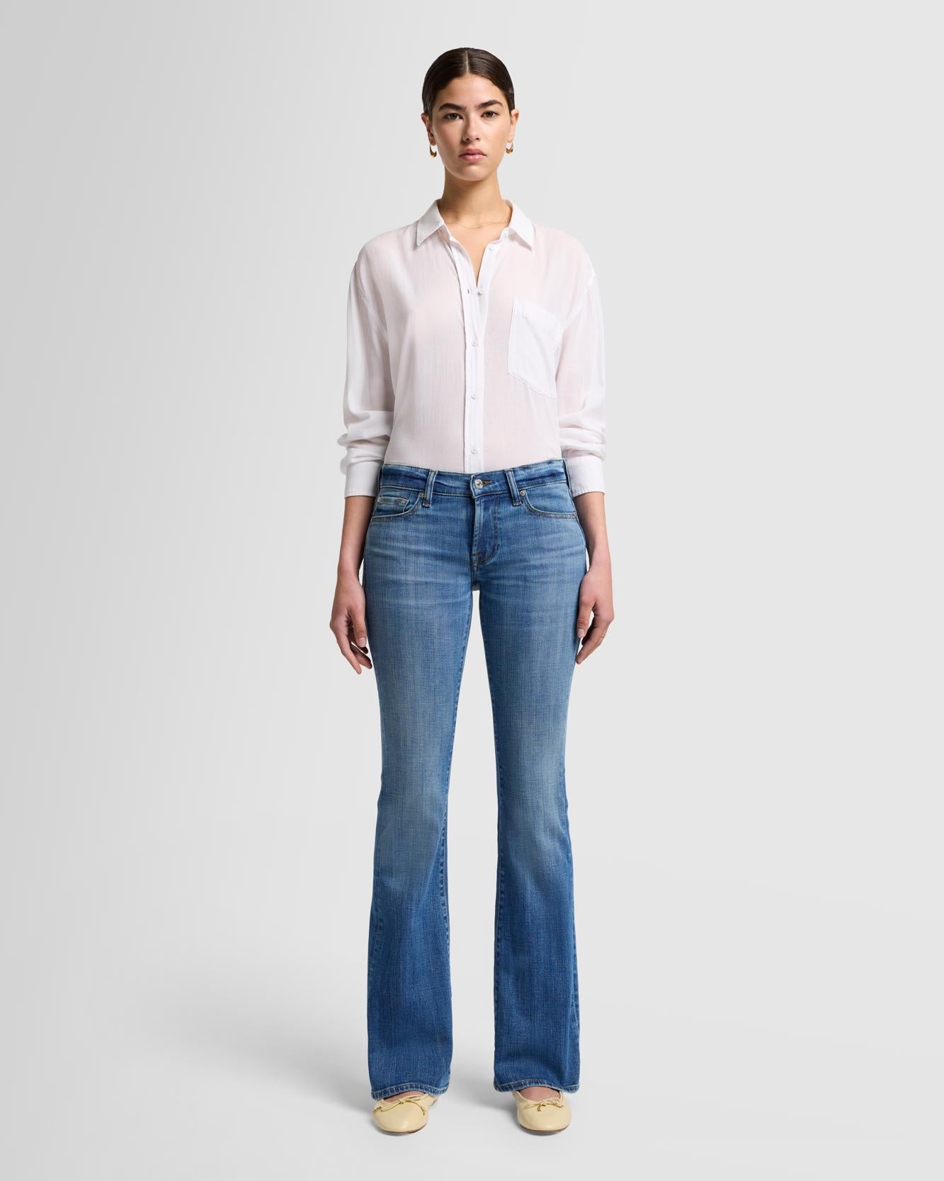 Broken Twill Original Bootcut in Nova