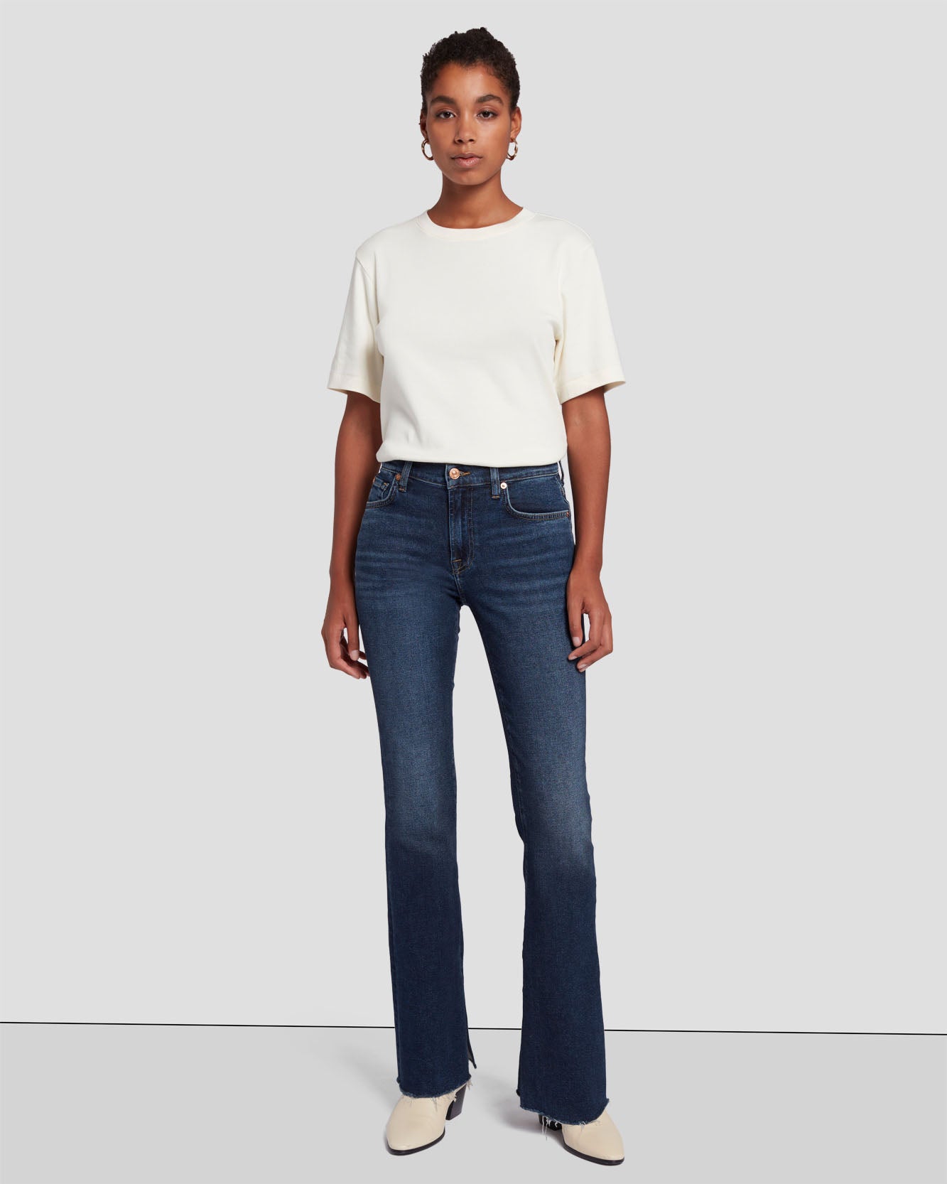 Tailorless Luxe Vintage Bootcut in Deep Soul